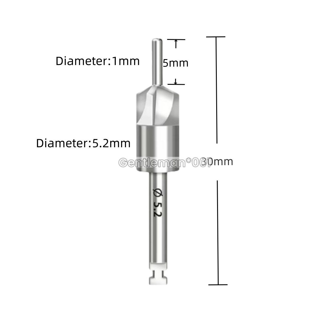 Dental Countersink Drill Smooth Ridge Trimmer Drills Abutment Remove