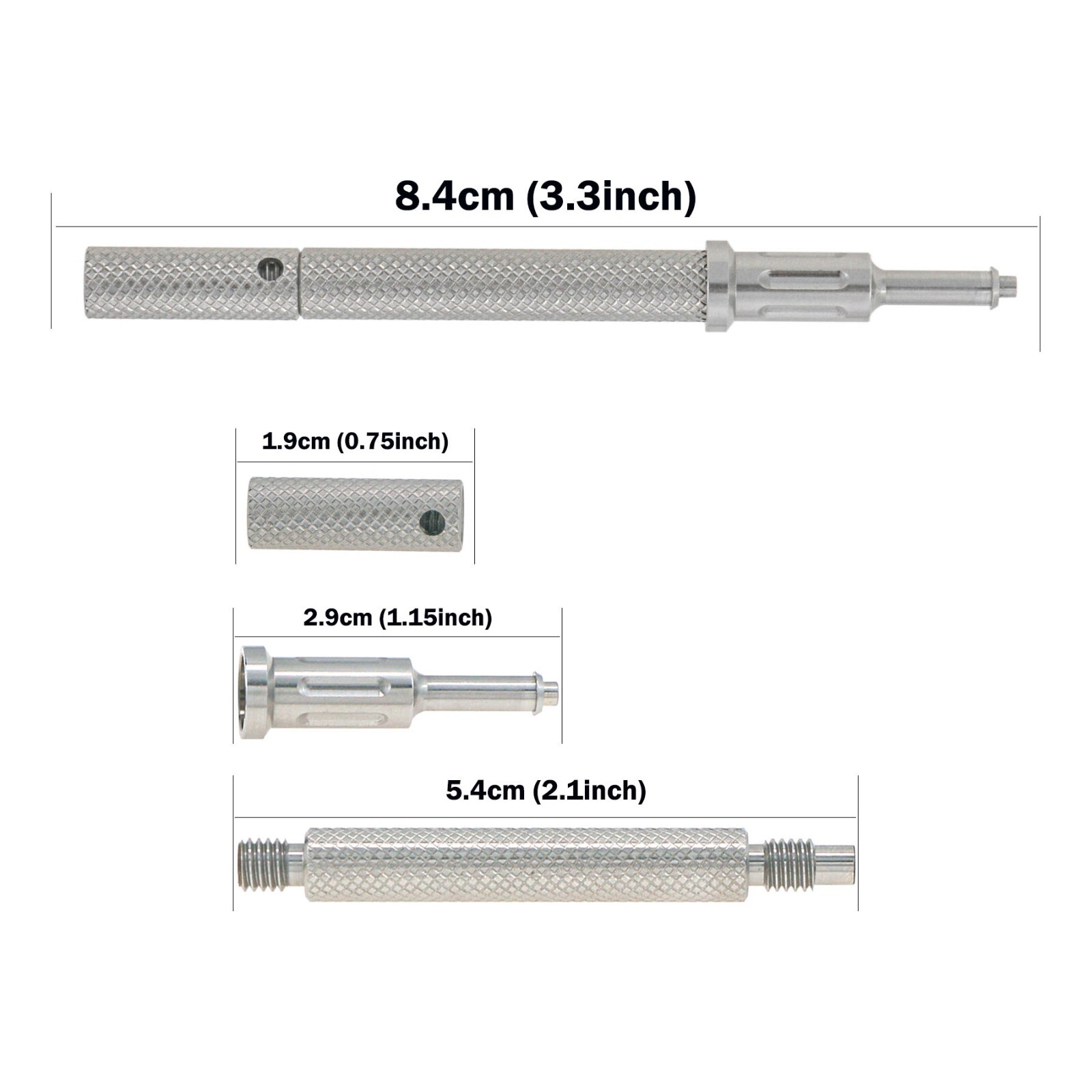 Angled Overdenture Abutment Multi-Unit Ø4.8mm Fit Osstem Hiossen Nobel Active