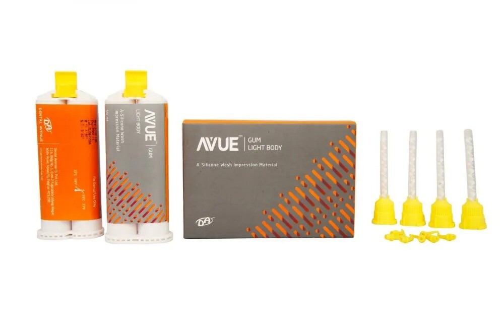 Dental Avenue Avue Gum A-Silicon Impression Material Bubble Free Consistency