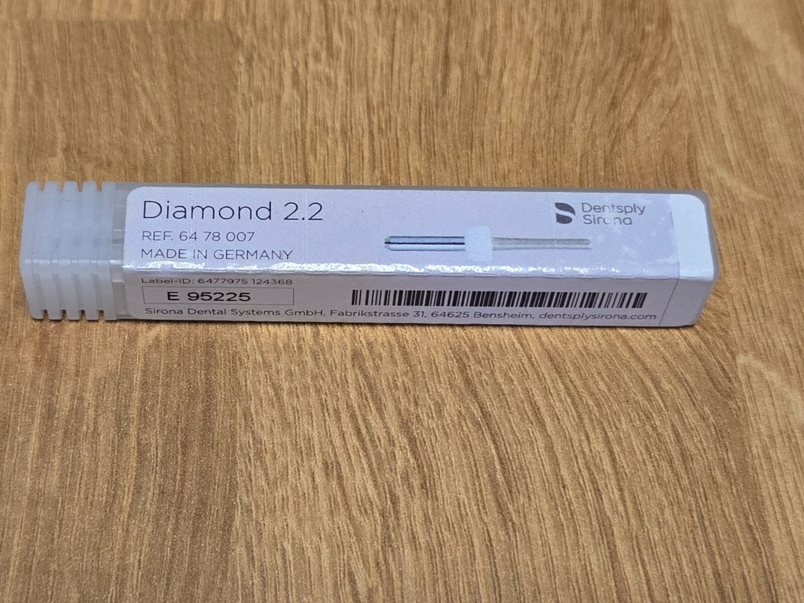Dentsply Sirona MC X5 Bur Diamond 2.2 / REF: 6478007 – 1 Bur
