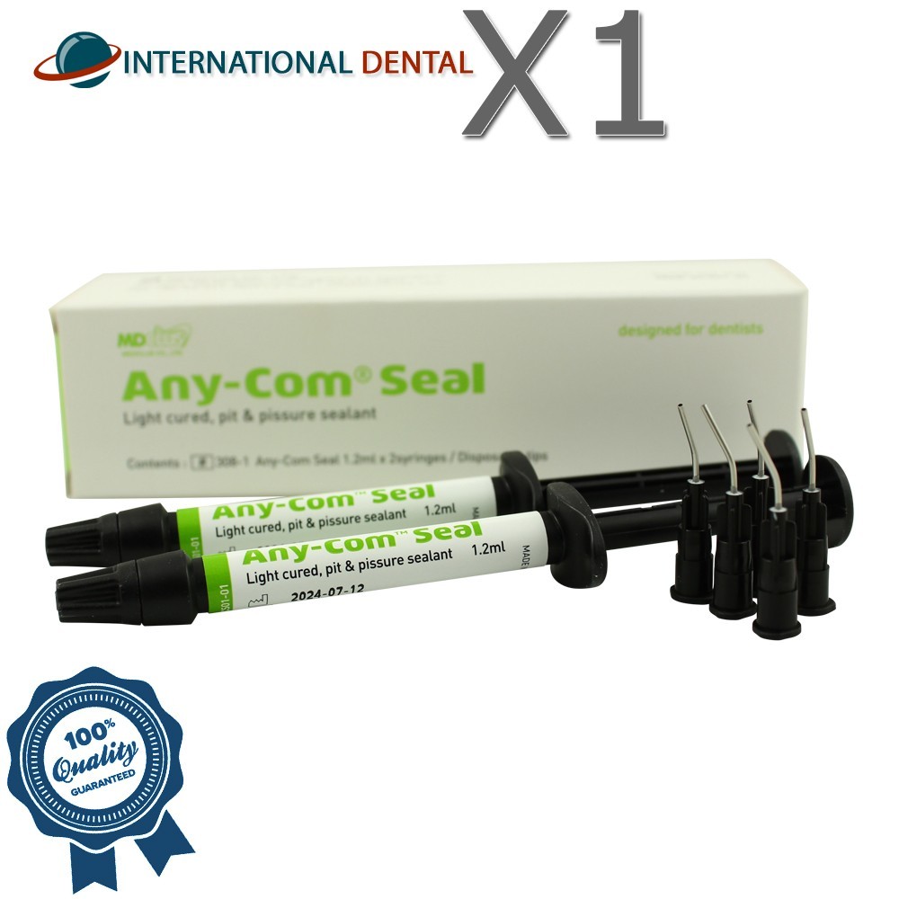 Dental MediClus Any-Com® Seal Pit & Fissure Sealant Light Cure 2 Syringes