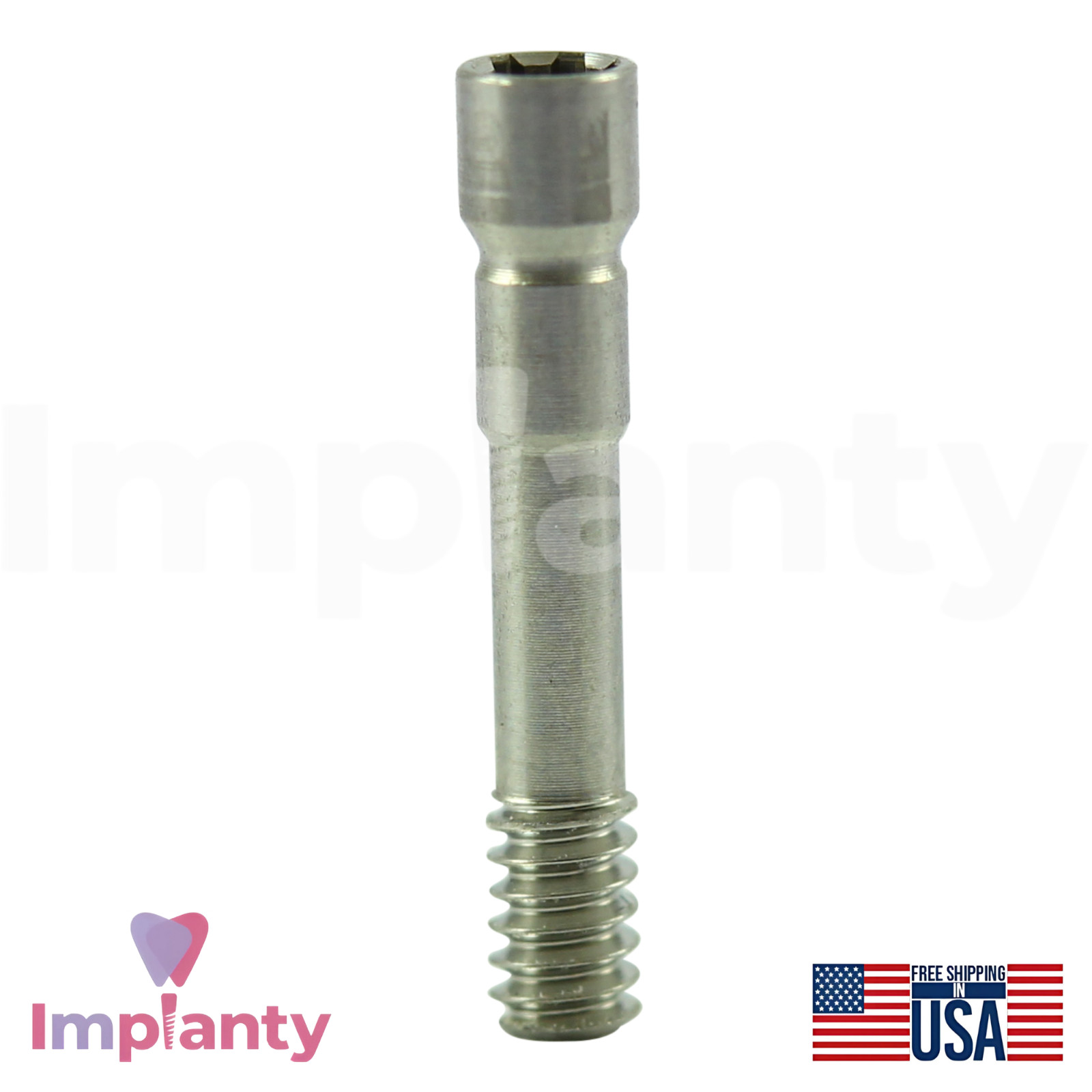 5x Neodent GM Compatible Titanium Base Ø4.5mm Prosthetic Grand Morse Connection