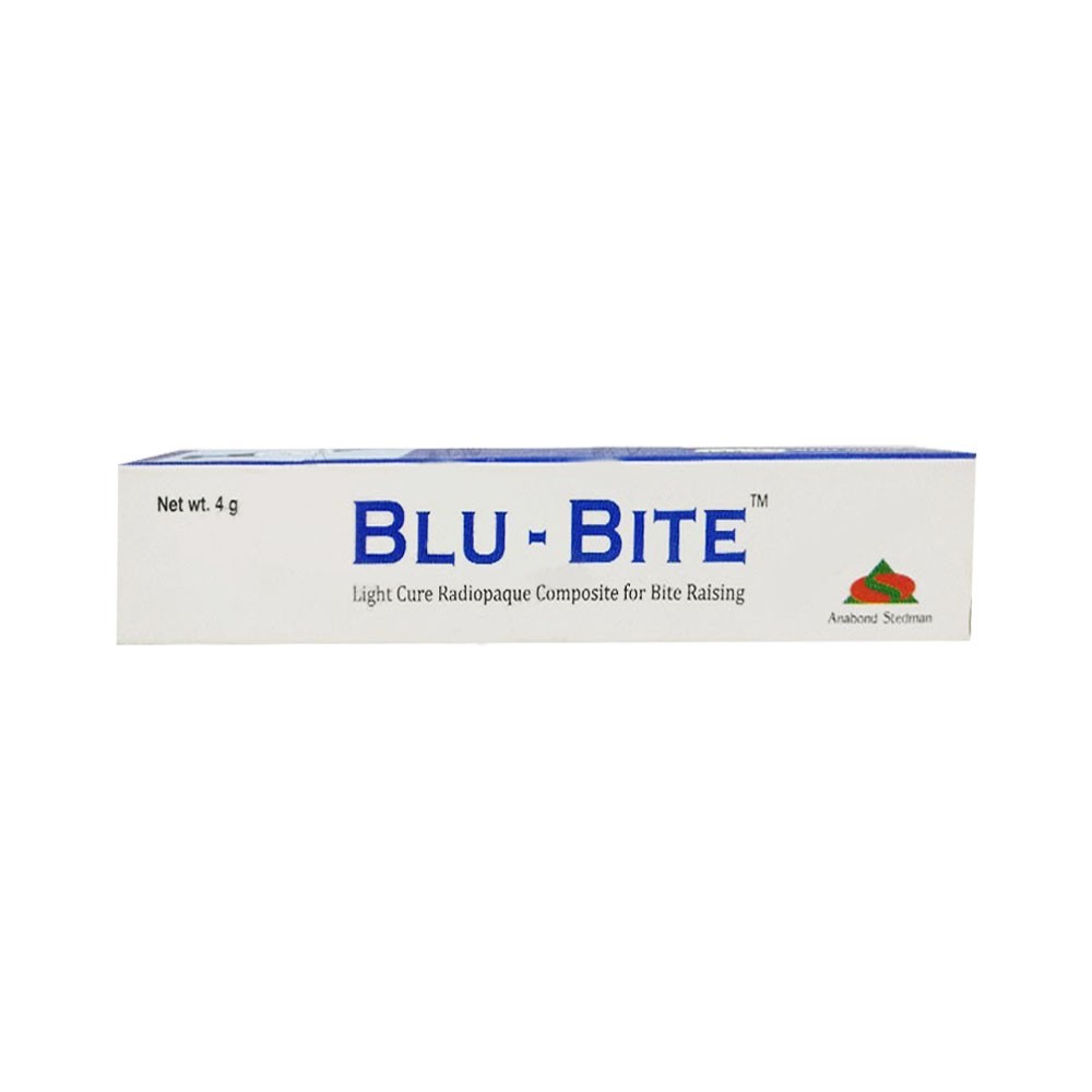 Dental Anabond Blu-Bite Light Cure Radiopaque Composite 1 x 4gm ( Free Ship )