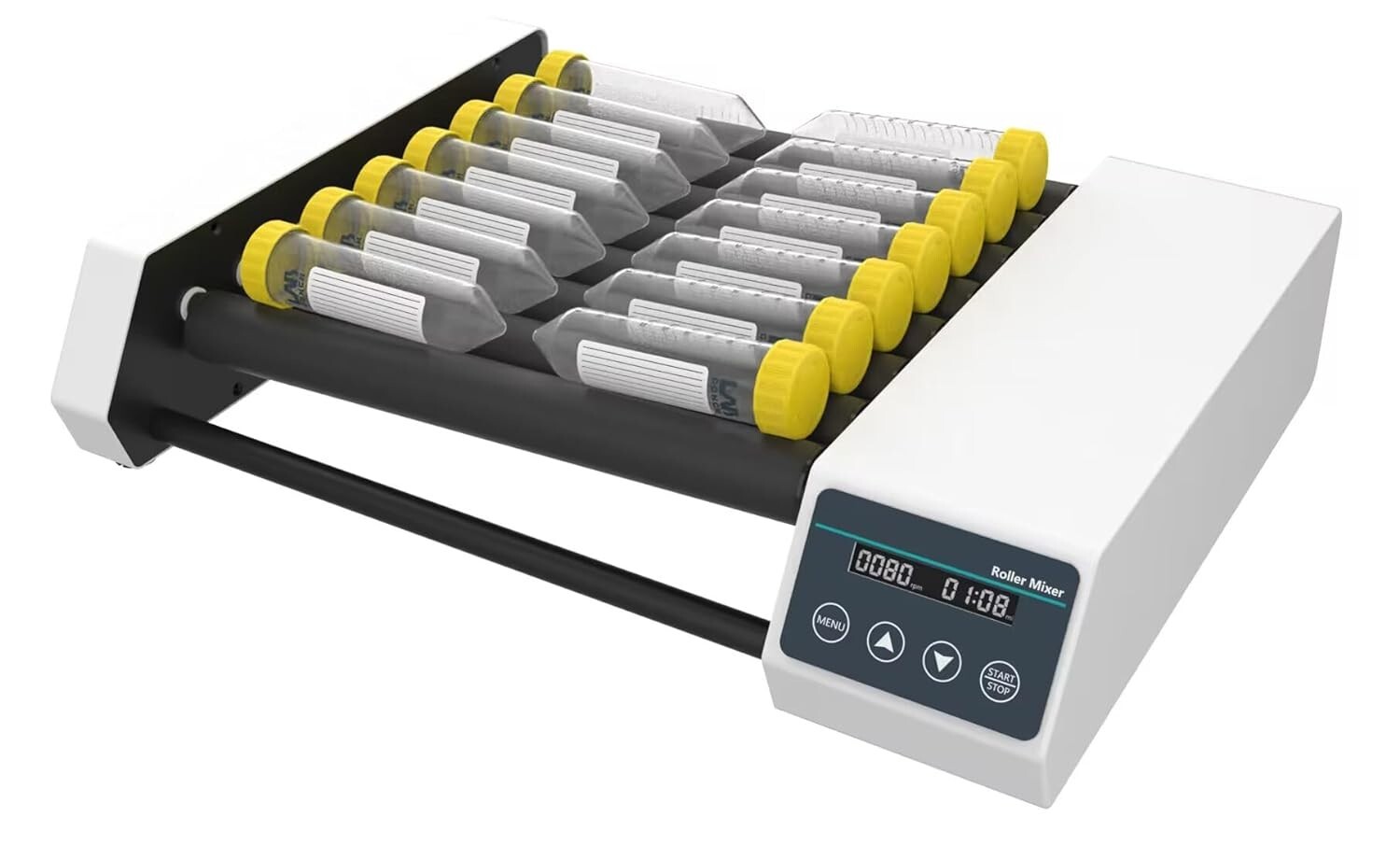 Lab Roller Mixer Shaker 8 Rollers Blood Roller Mixer Test Tube Shaker Timing