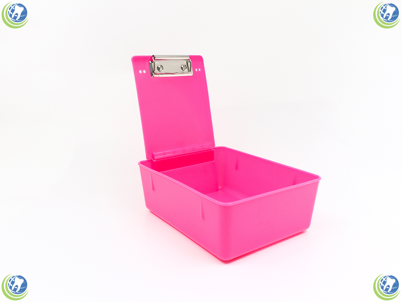 NEW DENTAL LABORATORY WORKING CASE PAN TRAY WITH CLIP HOLDER – CHOOSE COLOR