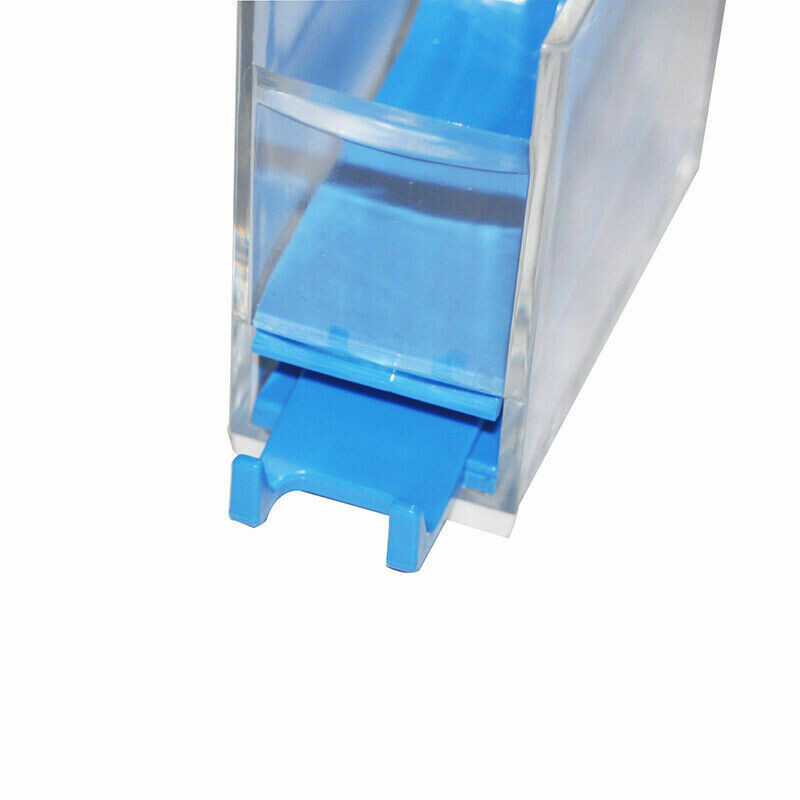 Dental Othodontic Cotton Batting Roll Dispenser Holder Blue Case Press Storage