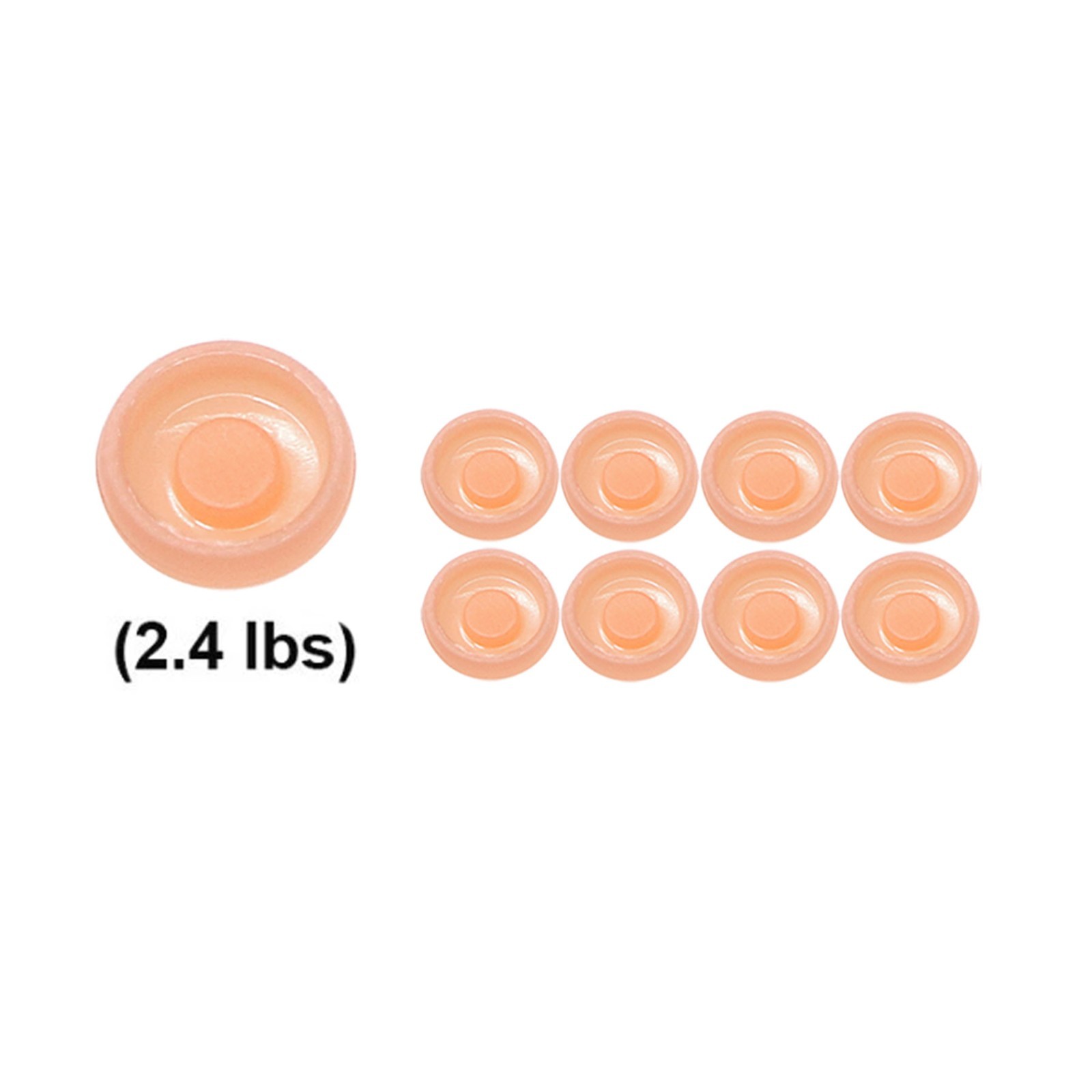 US 4/8Pcs 2.4 lbs Retention Cap Inserts 20° Angle for Standard Locator System
