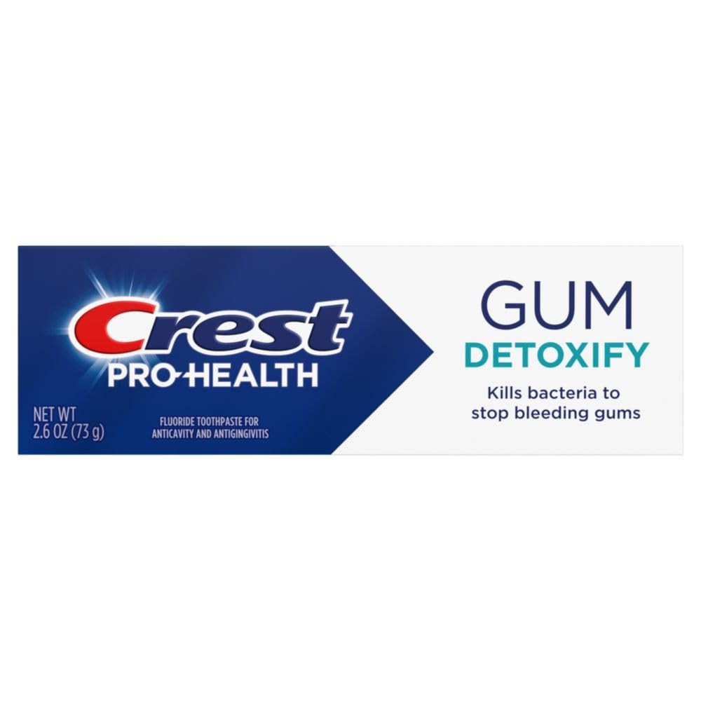 Crest Pro-Health Gum Detoxify Deep Clean Toothpaste 2.6 oz – Anticavity,