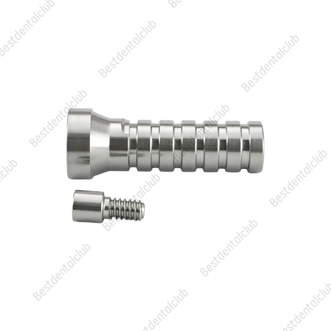 Titanium Temporary Cylinder Ti MU Sleeve Multi Unit 4.8mm Abutment Fit NOB