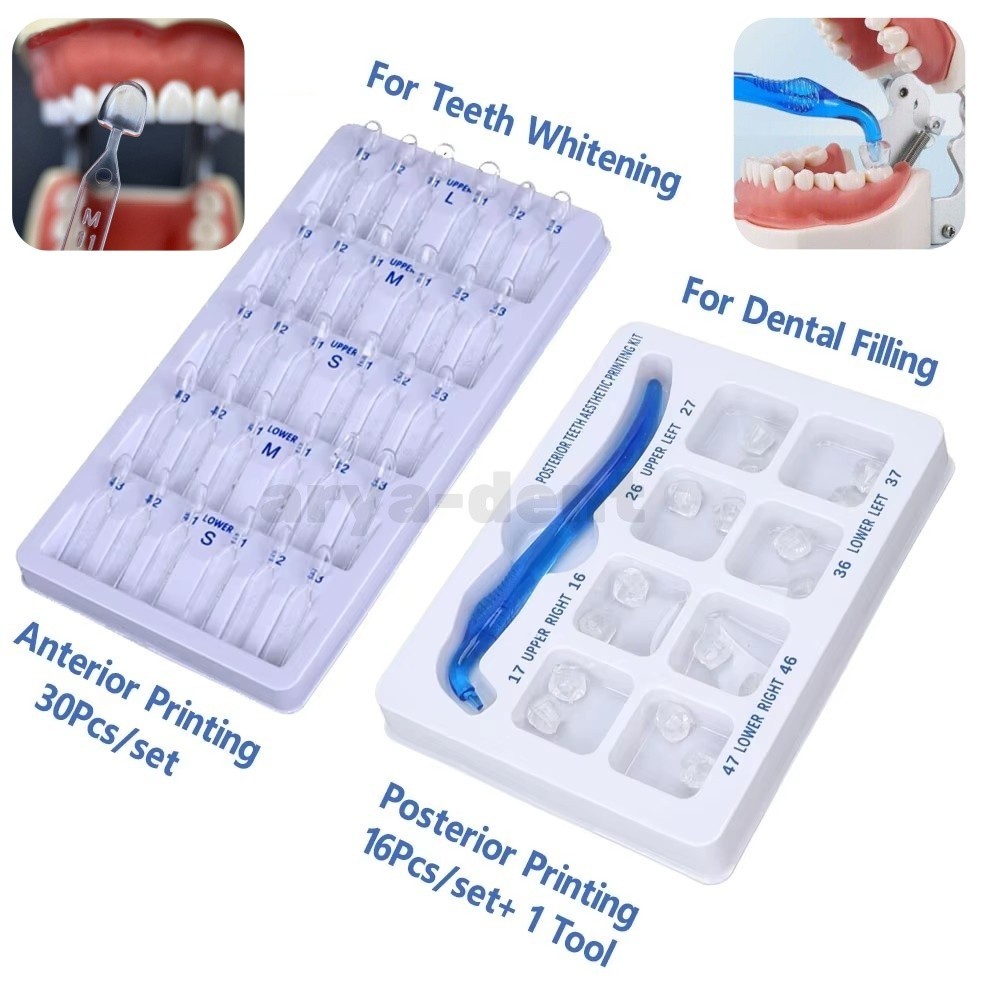 Dental Veneer Mould Composite Resin Anterior Posterior Teeth Molar Restoration