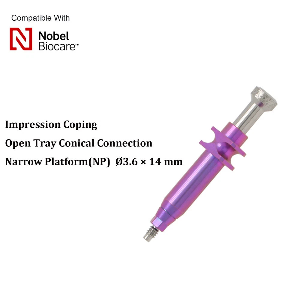 US Implant Scan Body / Analog / Transfer Coping for Nobel Biocare Active