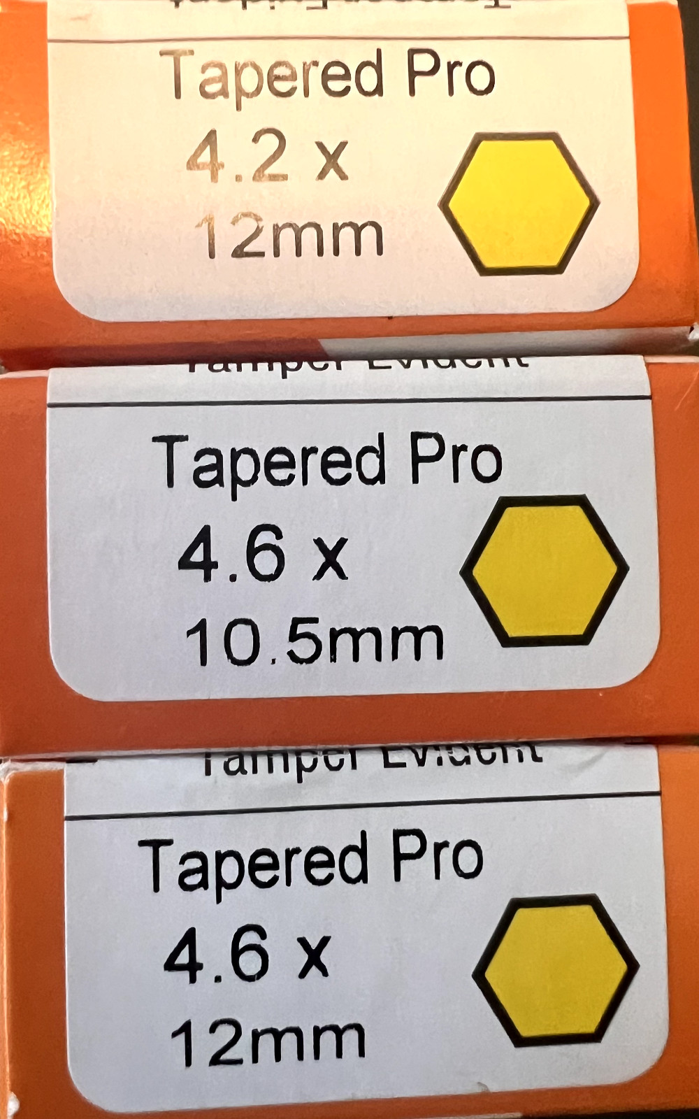 New BioHorizons Tapered Pro 4.2x12mm, 4.6×10.5mm, and 4.6×12. 3.5 Plat