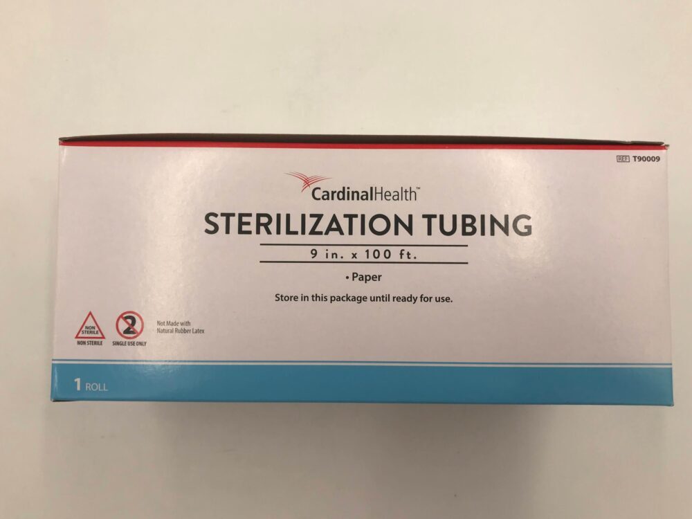 Cardinal Health Non-Latex Sterilization Tubing Paper 9″x100′ T90009 11/30/25