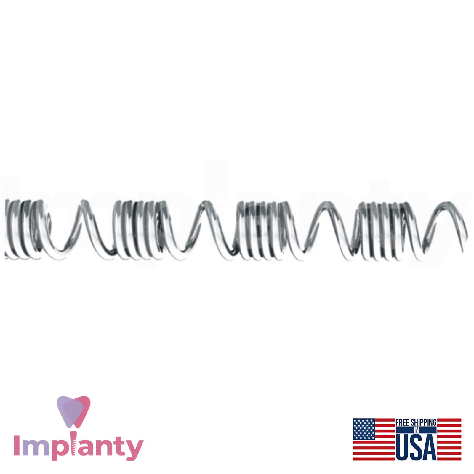Morelli 0rthodontic NiTi Open & Closed Dental Spring Gentle-150gf Force 3 Sticks