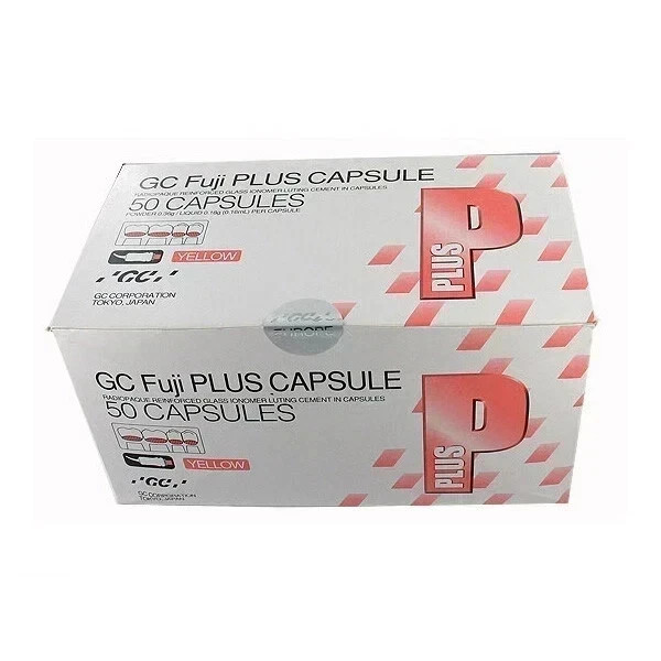 GC Fuji Plus Yellow Capss Refill 50/Pk Fresh Stock 23.09.2028