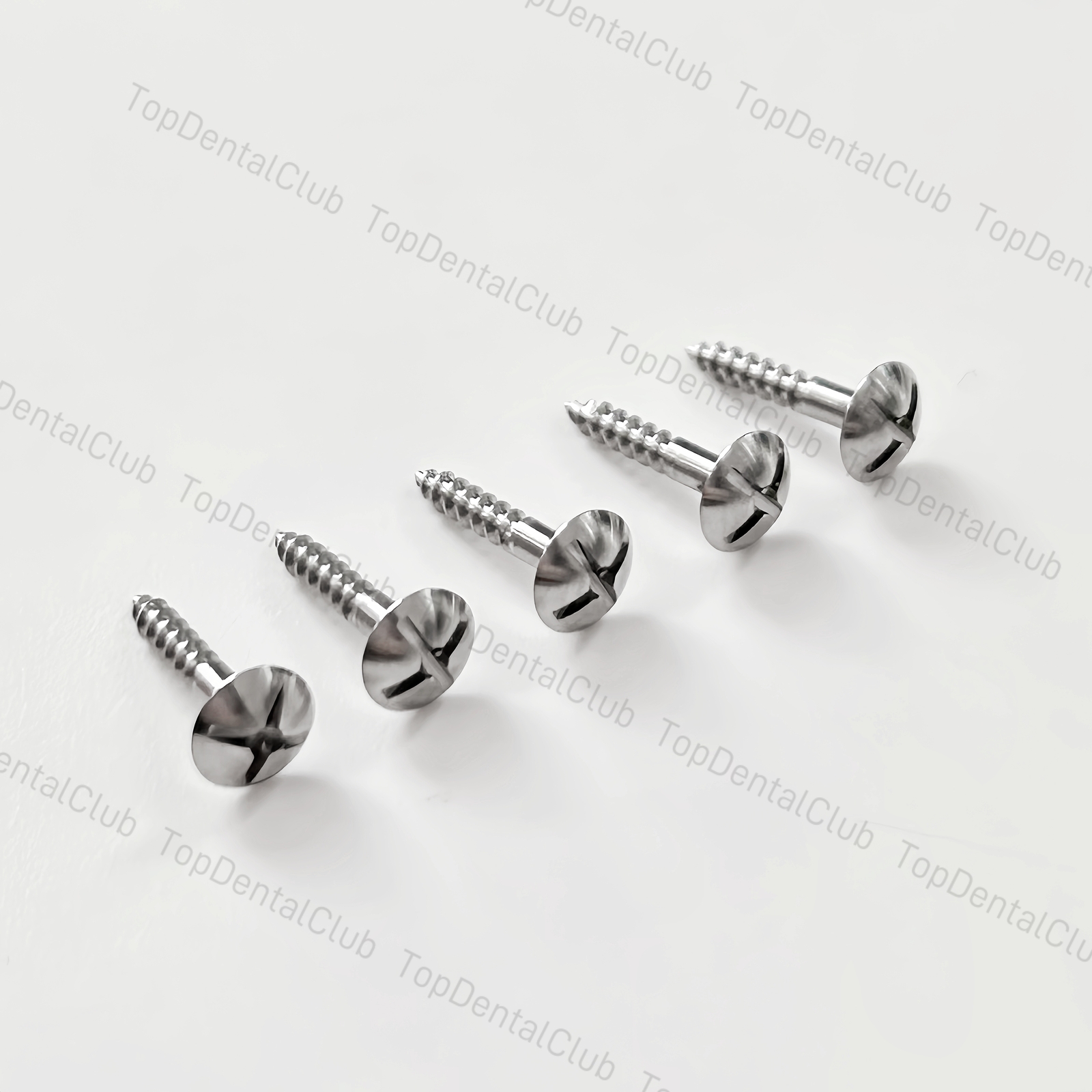 Dental GBR Bone Tenting Screw Driver Guide Regeneration Membrane Half Thread TAC