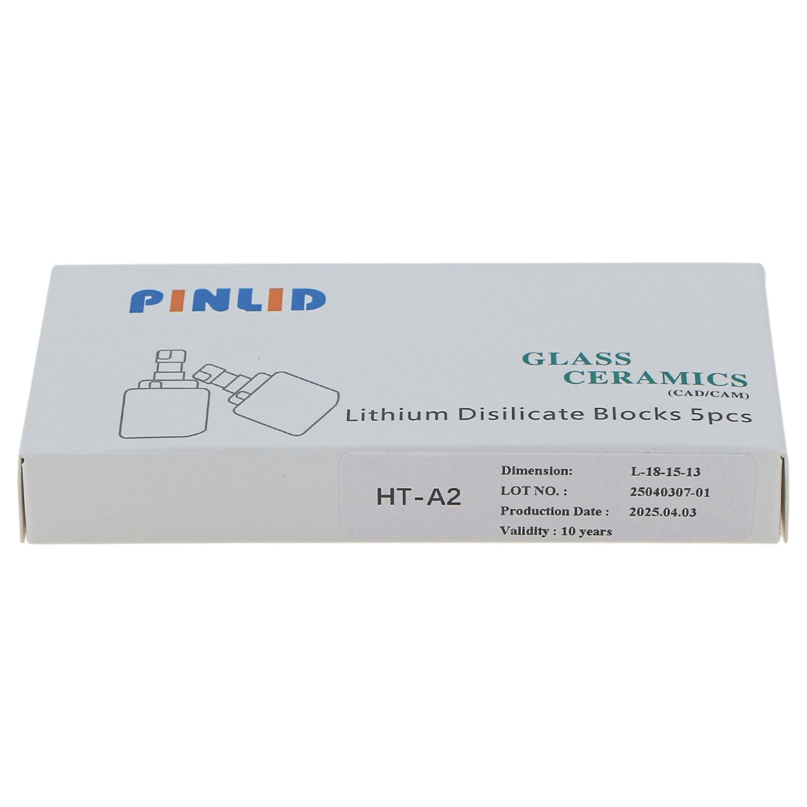 US Dental C14 Glass Ceramic Blocks CAD CAM Block HT LT Fits Sirona Roland MCXL