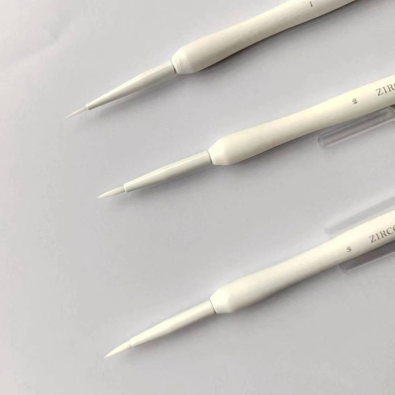 Dental Zirconia Stain Brush Metal-Free Pre-Sintering Color Application Fits MPF.
