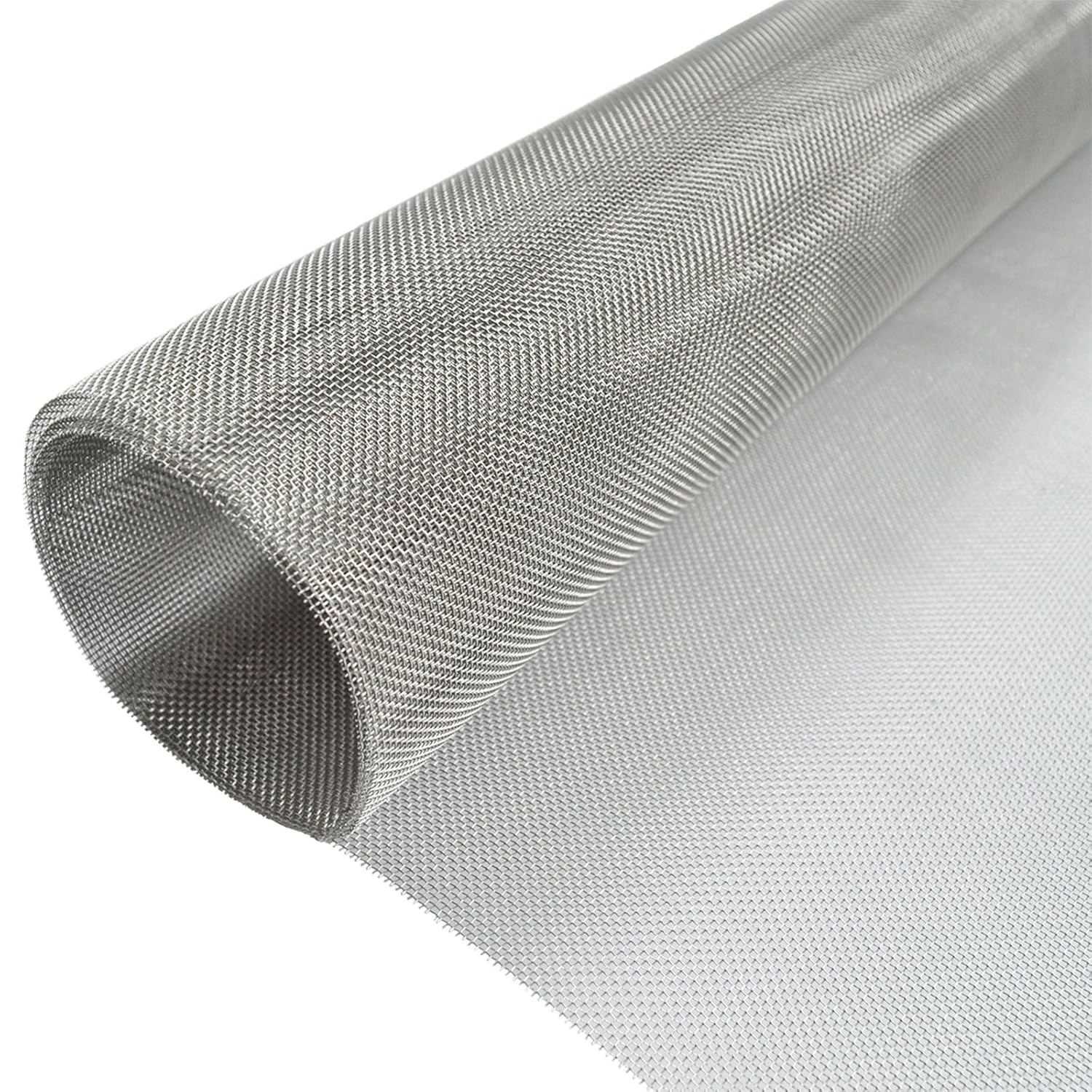 Stainless Steel Mesh Screen 20Mesh 15.7×47.2in Woven Wire for Vent DIY Projects