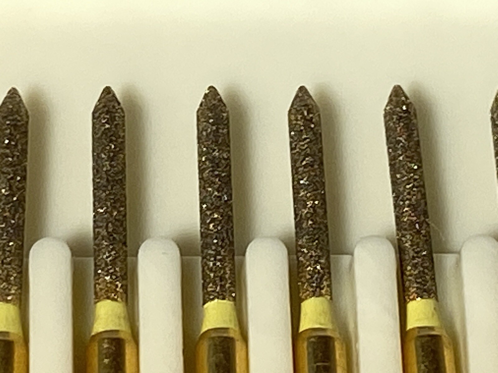 Beveled Cylinder FG Diamond 1.2mm 20x High Quality GoldBurs G/130(885)012Sxf