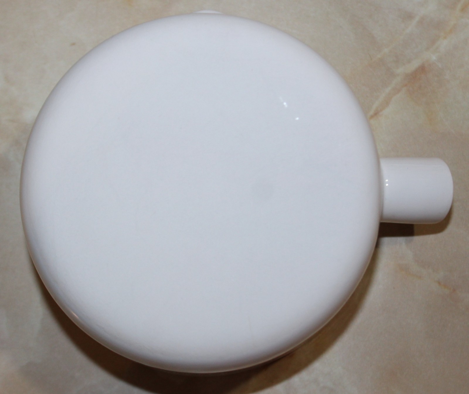 Vtg? Porcelain Pickle Pan 4 oz Dental or Jewelry Pickling Pan w/ Wooden Handle