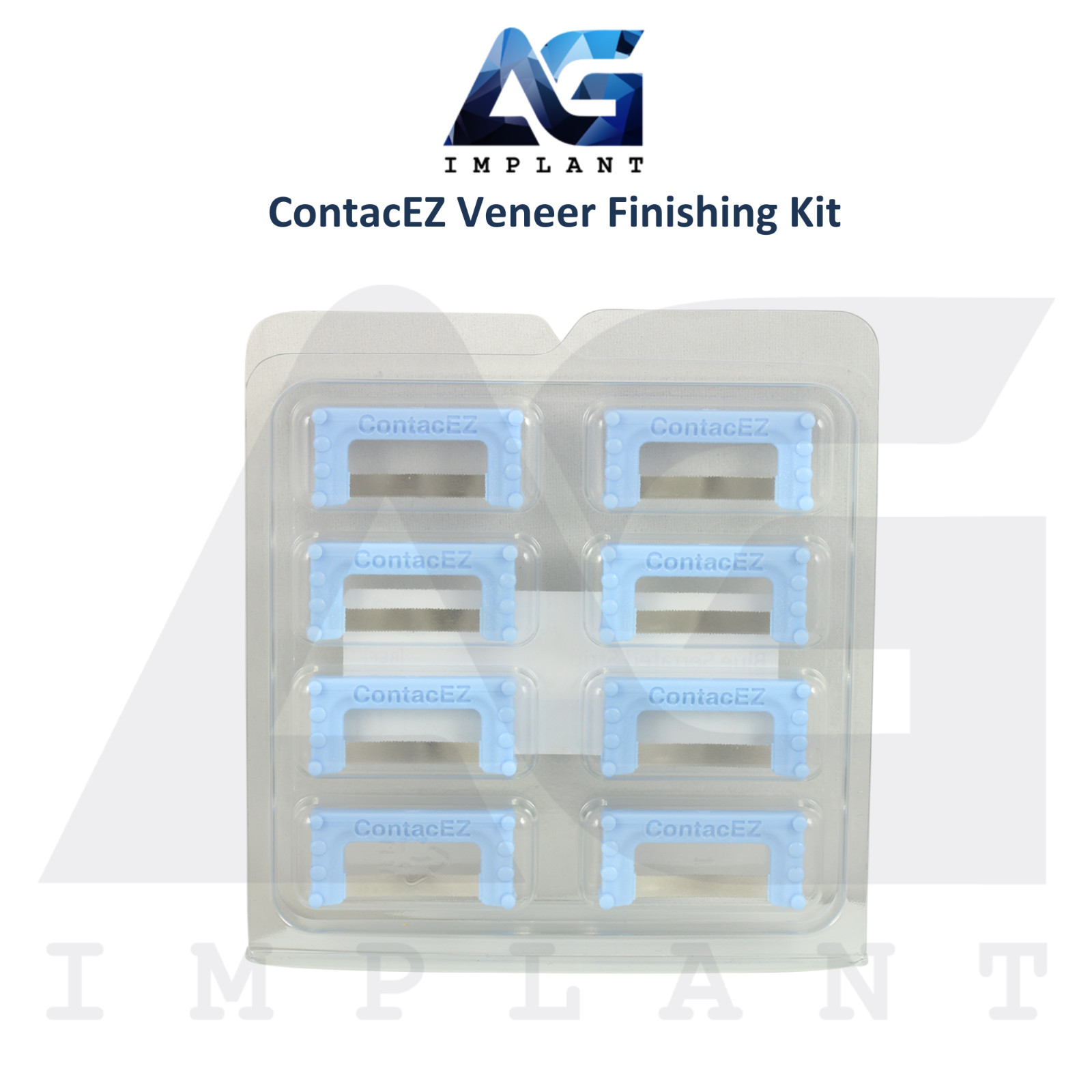 ContacEZ Veneer Finishing Kit 32pcs Diamond Coating Dental Orthodontic Strips