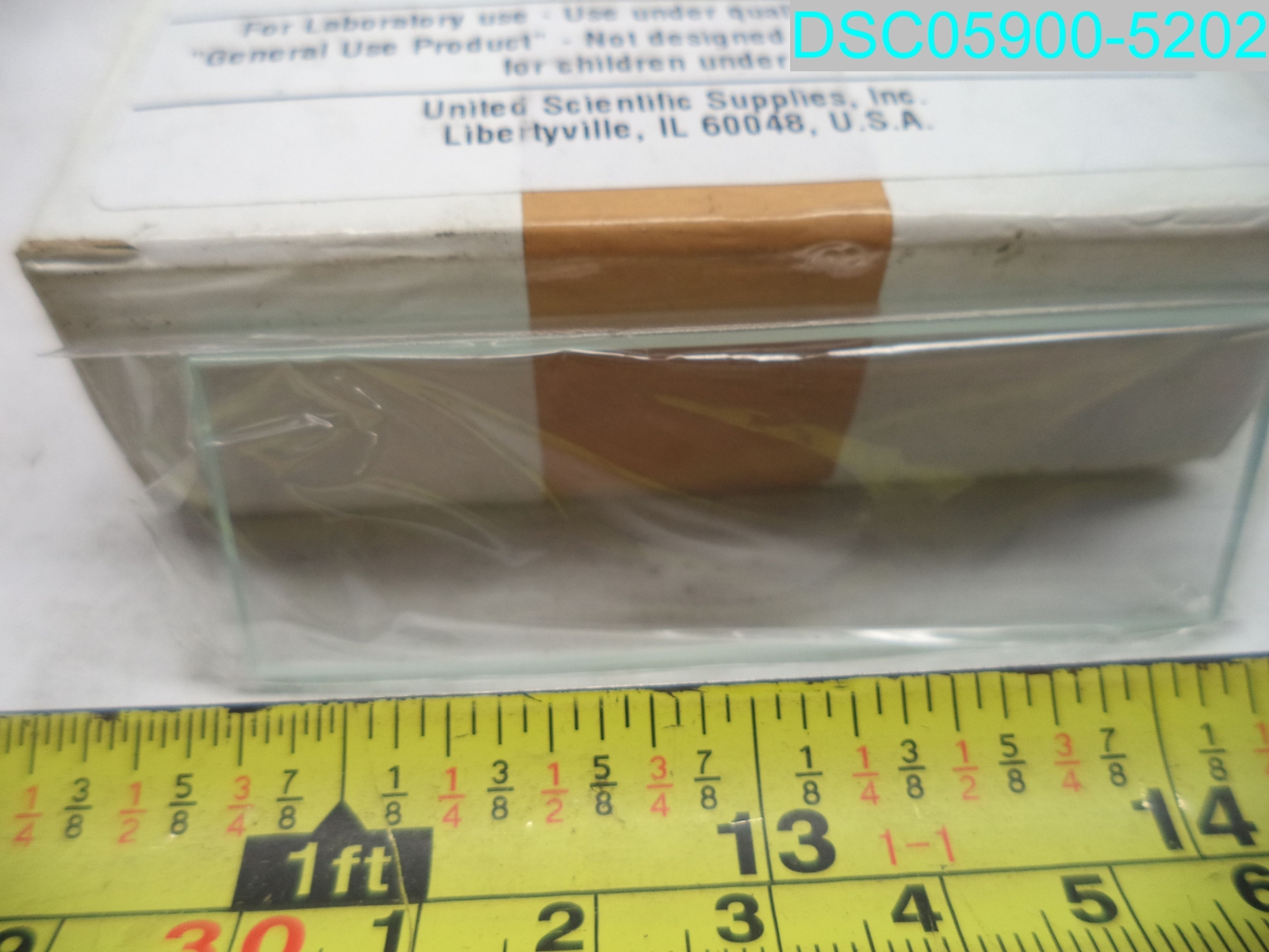 QTY=12(1 BX OF12):CSTK01 United Scientitic Microscope Slide Glass Size 75mmx25mm