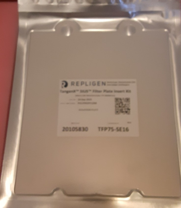 Repligen TangenX™ SIUS™ Filter Plate Insert Kit 5SQM/ (1 sealed unit) TFP75-SE16