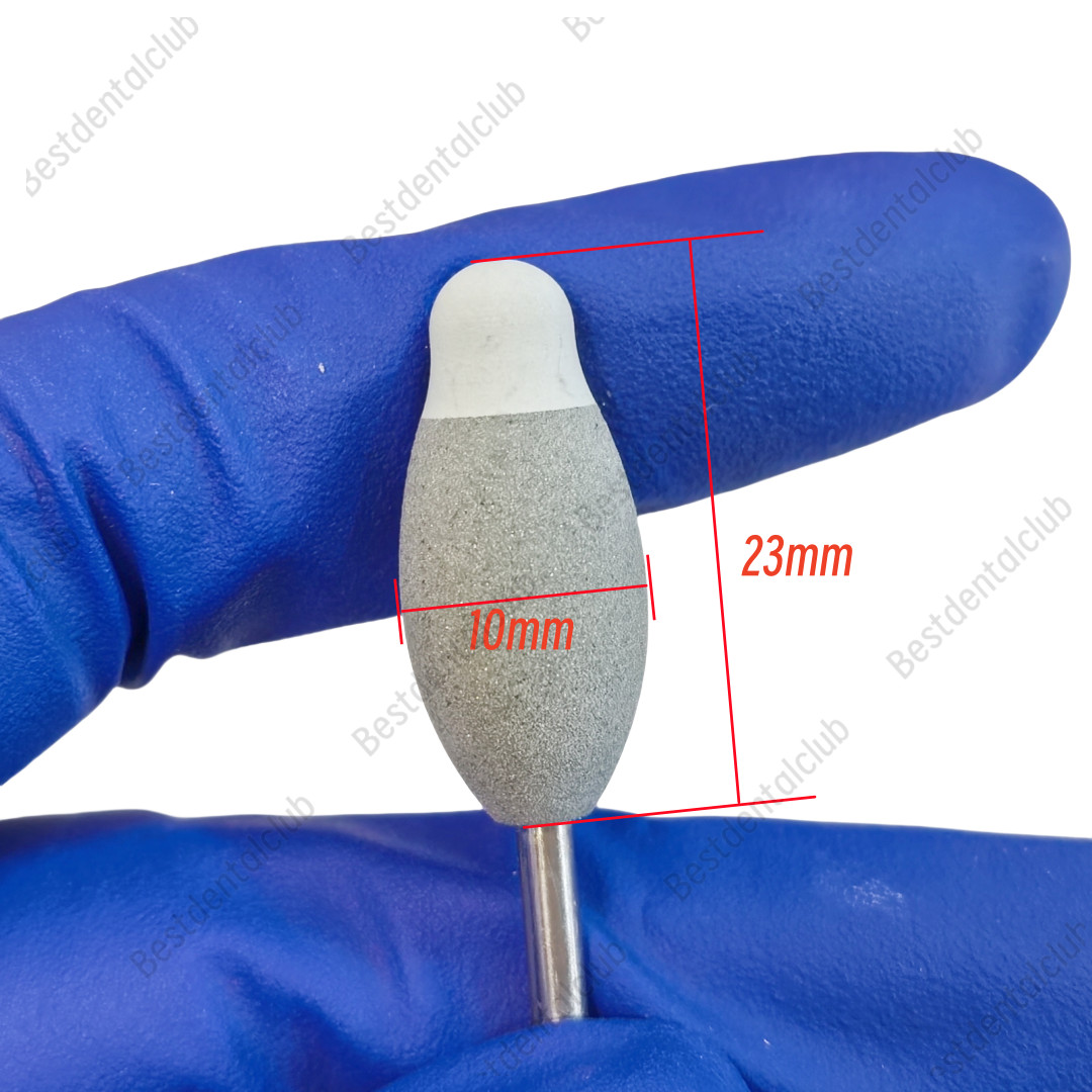 Dental Zirconia Contouring Polishers 2-in-1 Pre-sintered Shaping Polisher Tool