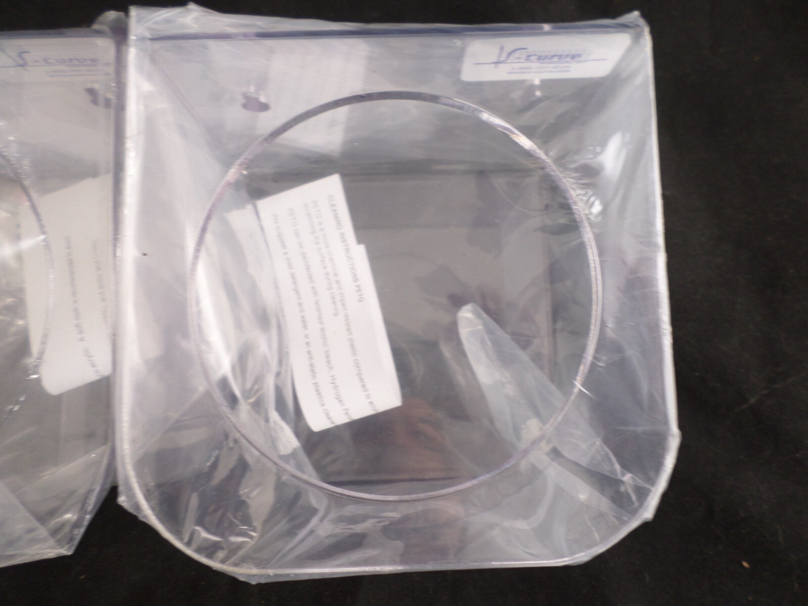 S-CURVE 4.5” Wall Mounted PETG Single Large Bottle Holder BH-145 (2 per case)