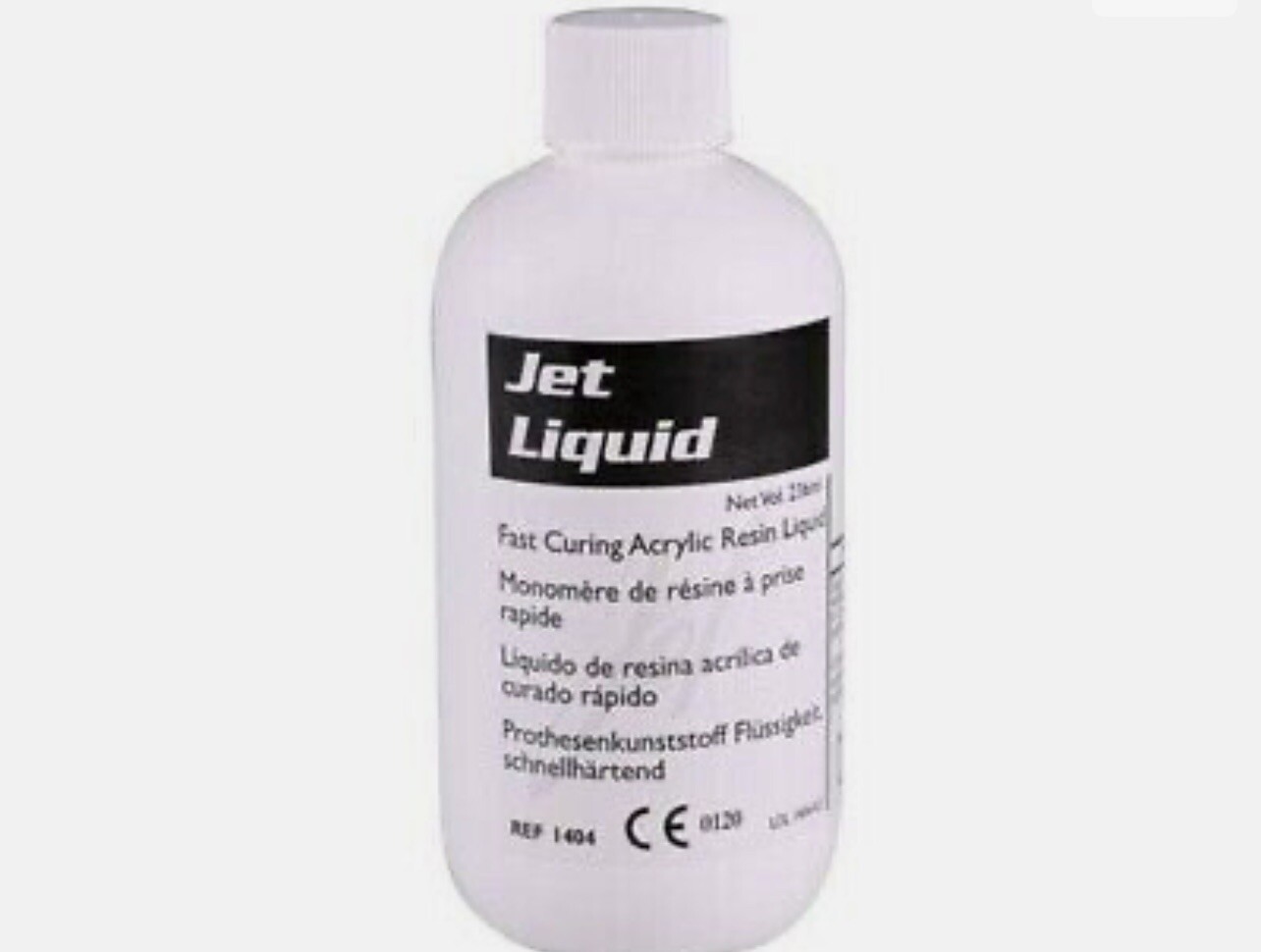 Lang 1404 – Acrylic Tooth Jet Denture Repair Liquid 236 ml (8 oz.) Bottle