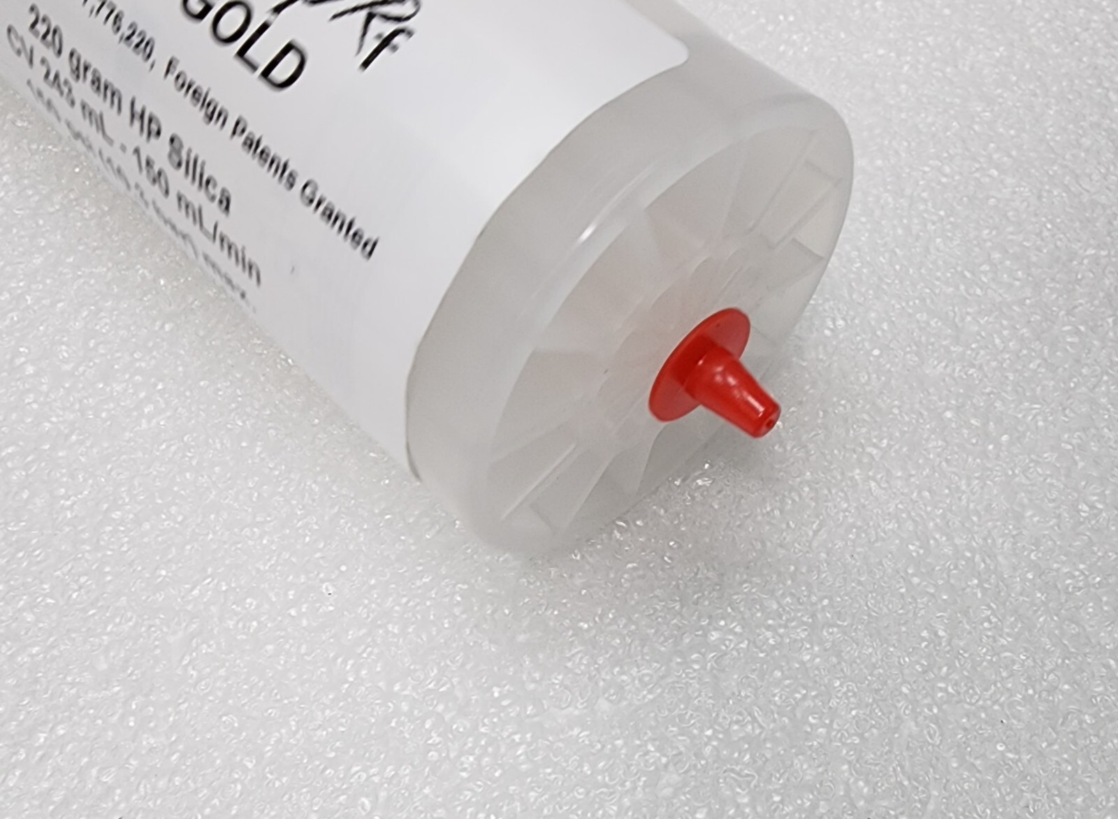 Teledyne RediSep 69-2203-359 Rf Gold Silica Gel Disposable column 20-40 µm, 220g