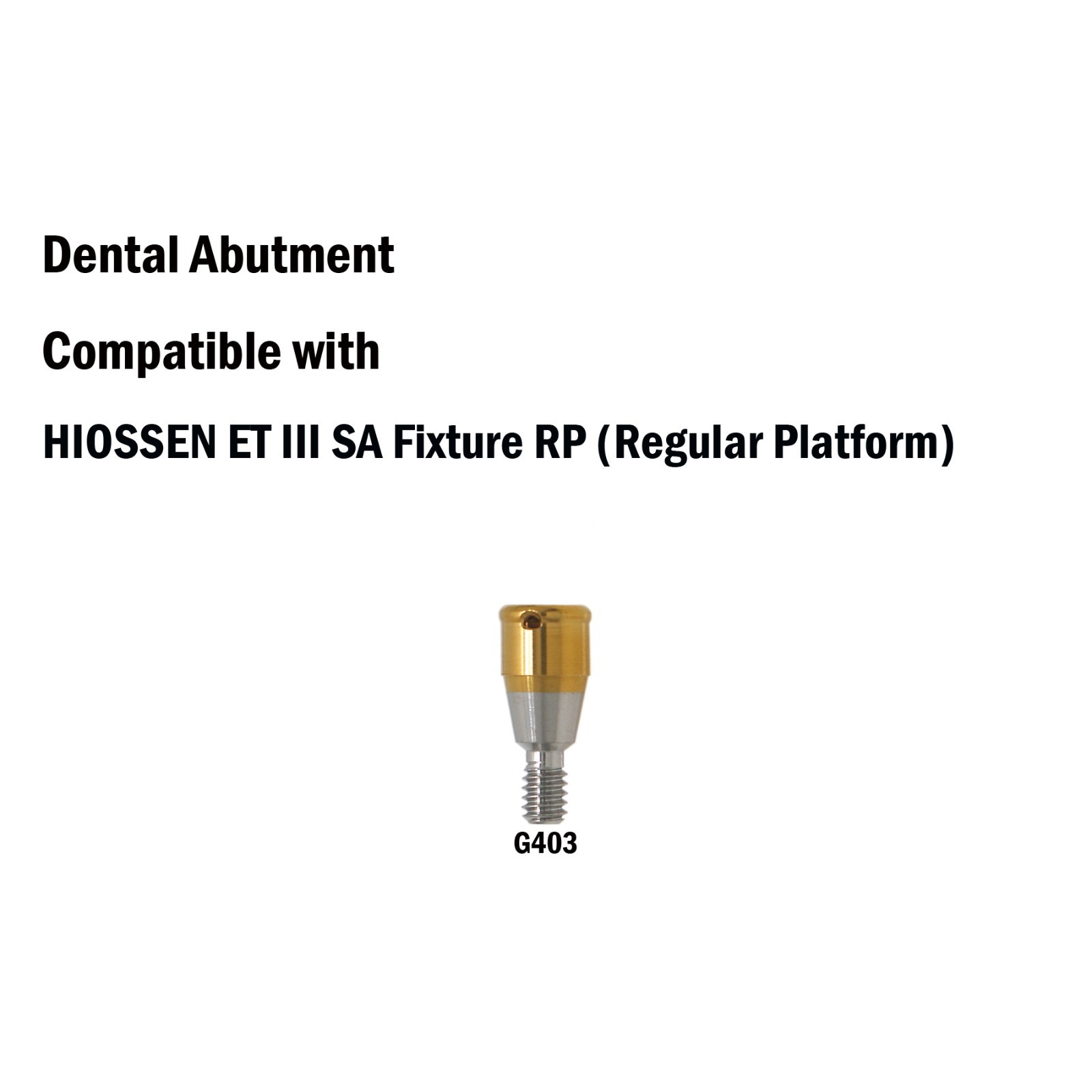 US Locator Attachment Abutment Regular for Hiossen ET Osstem TS Implants 1-7mm
