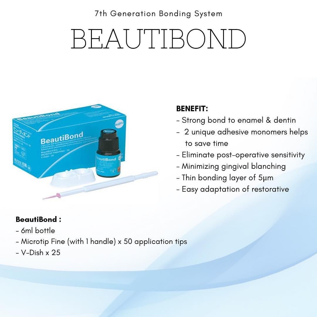 Shofu BeautiBond Self-Etching One Component Dental Resin Adhesive 6ml