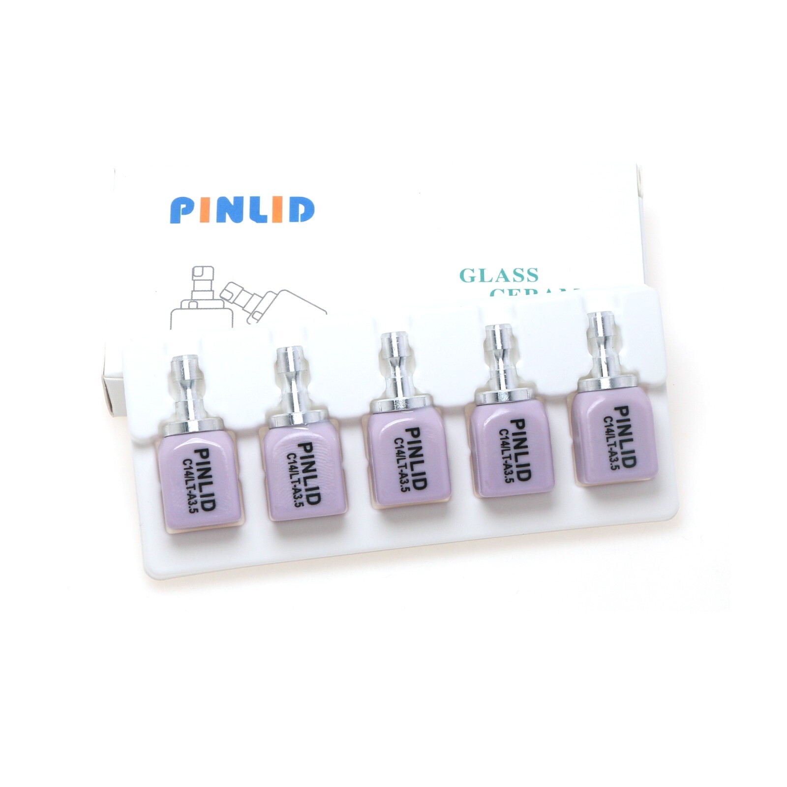 US Dental E. Max CAD CEREC InLab Blocks LT A3.5 C14 lithium disilicate blocks
