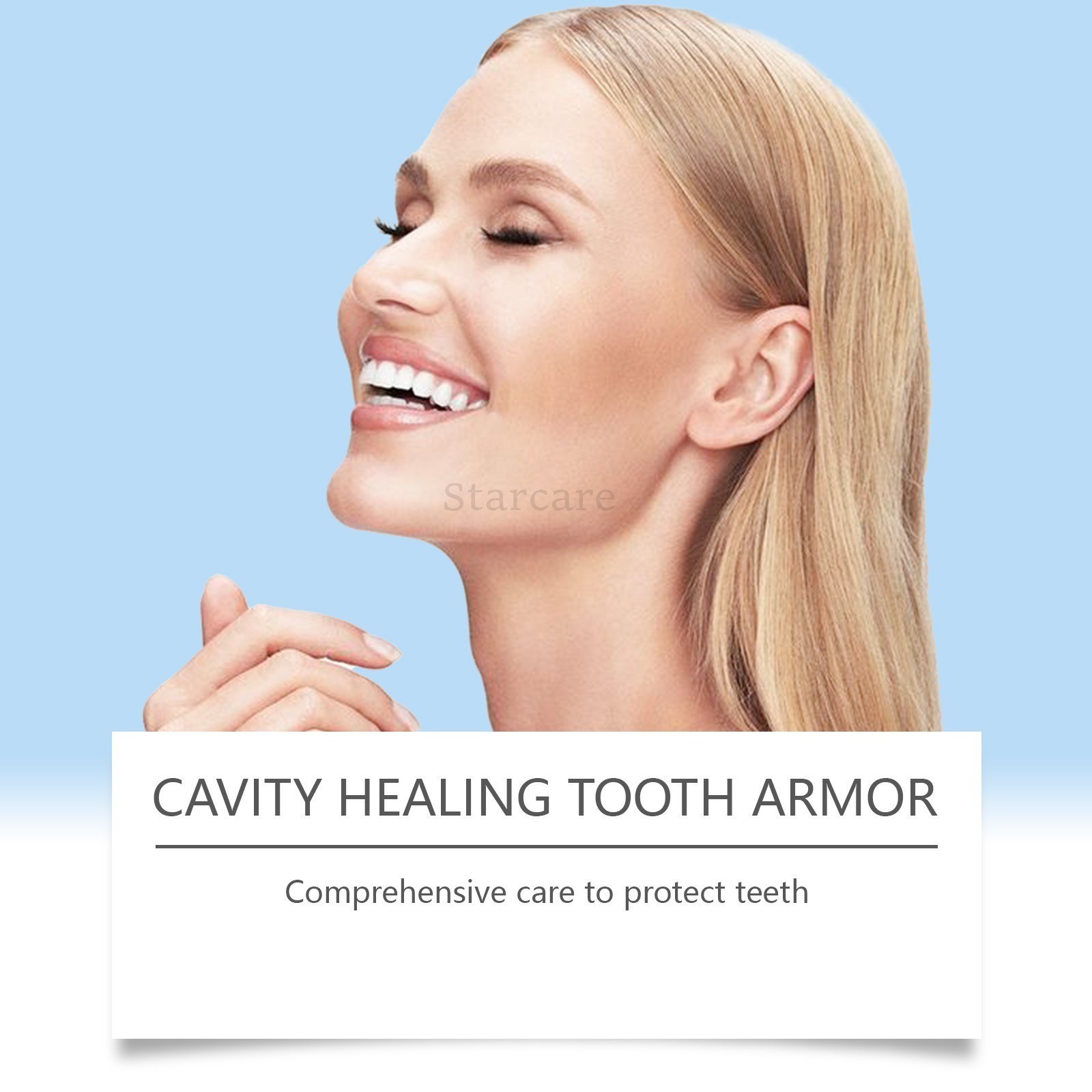 Dental Tooth Care Solution Cavity Healing Tooth Armor Repair Liquid 60ml/Bottle