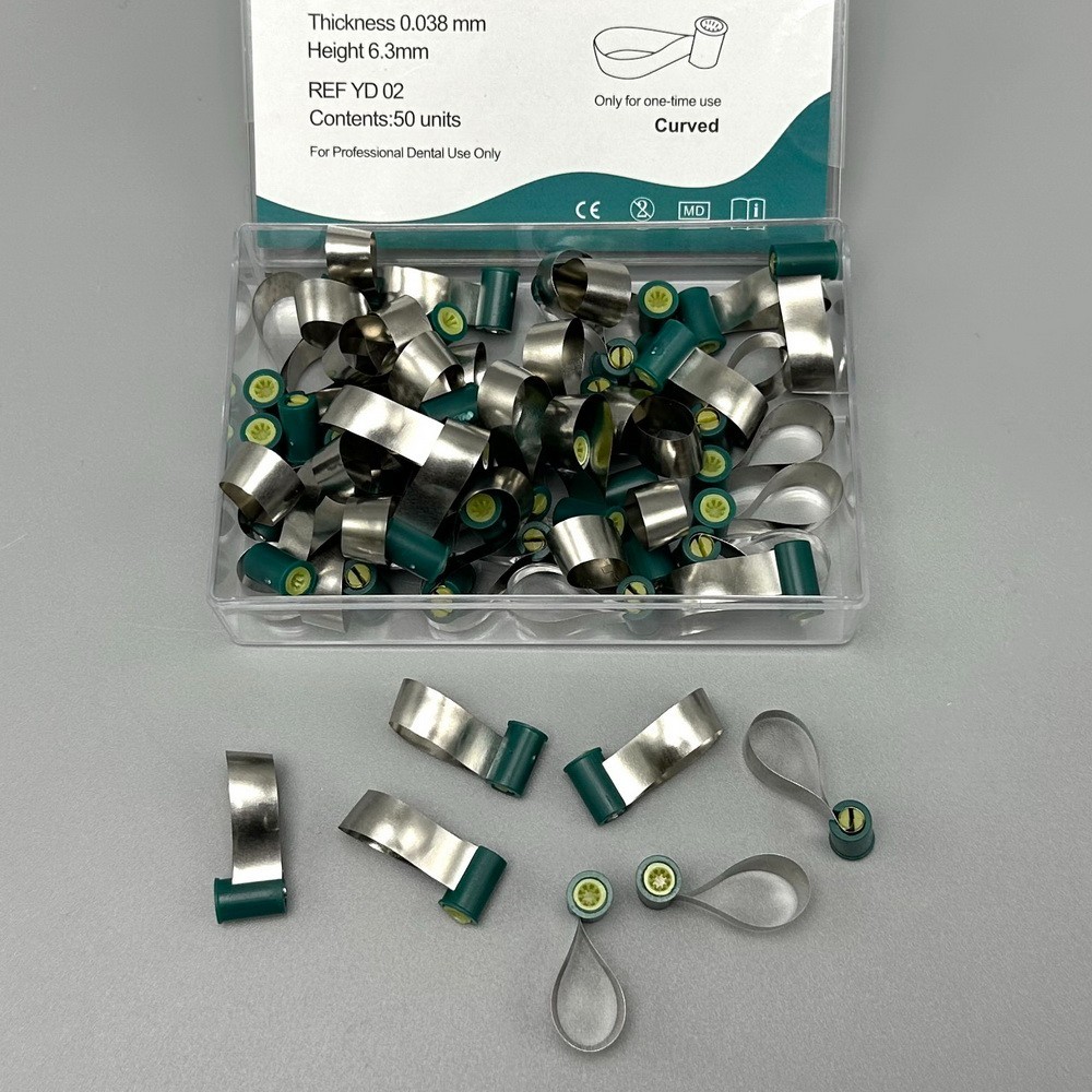 Dental Adapt SuperCap Steel Matrix M6 Matrices Thickness 0.03/0.038mm with tool