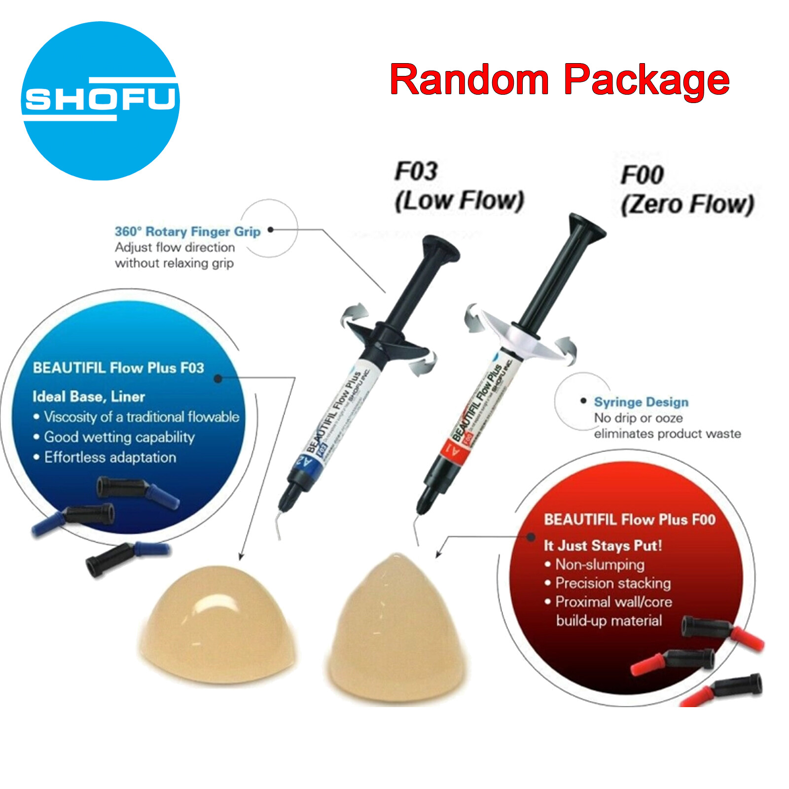 Dental Composite Resin Tokuyama Kuraray CLEARFIL SHOFU Tetric SPIDENT kerr DENTE