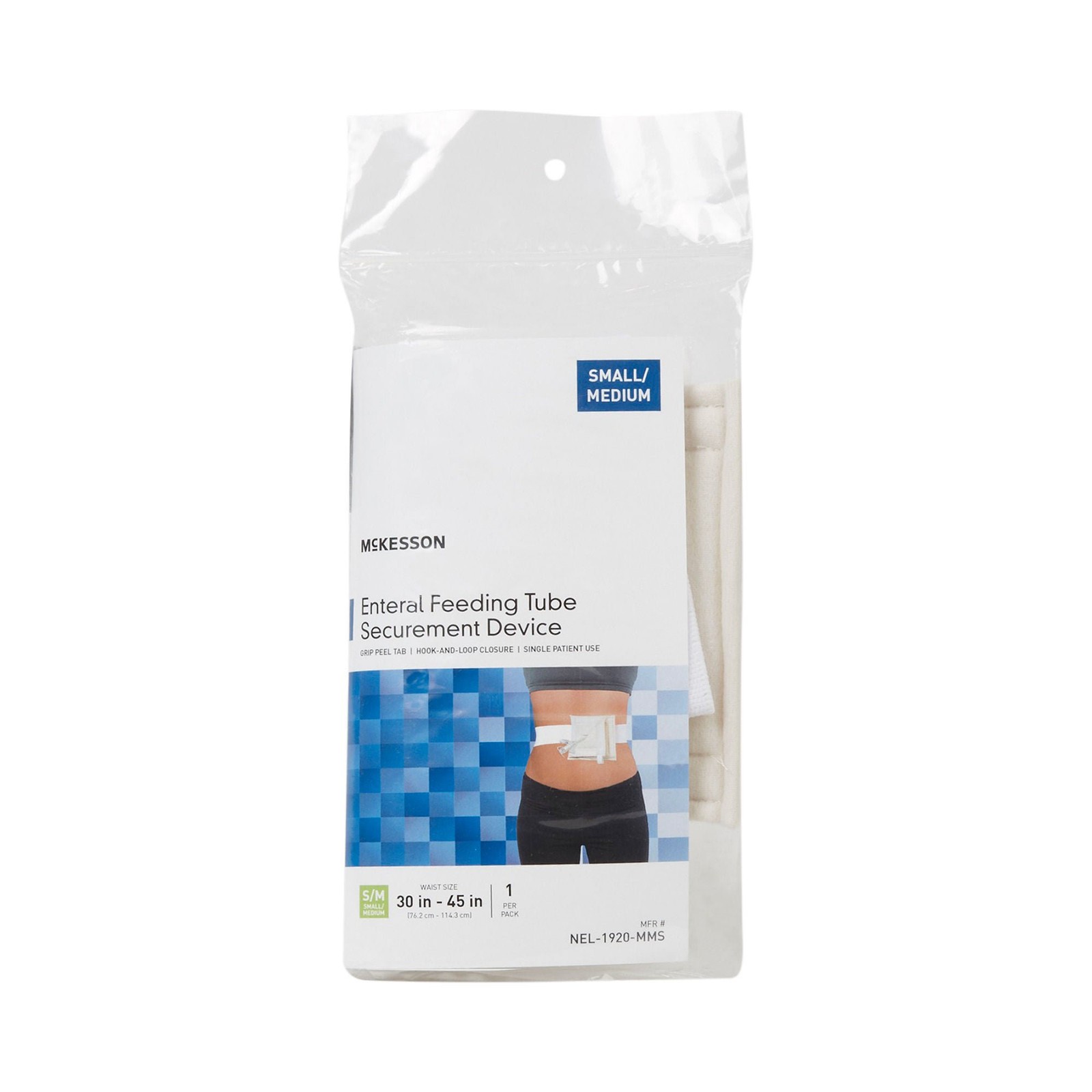 McKesson G-Tube Enteral Feeding Tube Securement Device Size Small/Medium