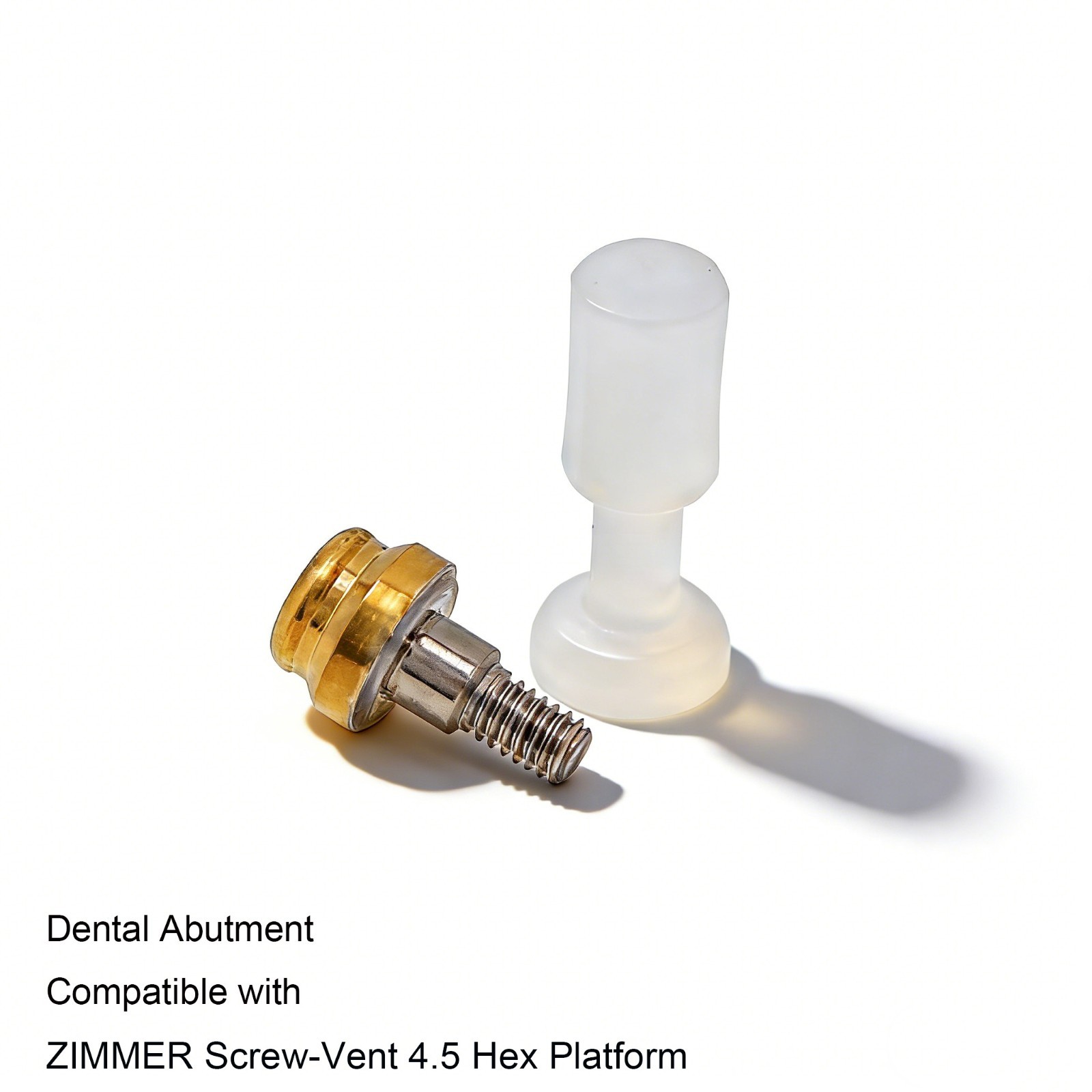 US Locator Removable Abutment Fits Zimmer Screw-Vent 4.5mm Implant Retention Cap