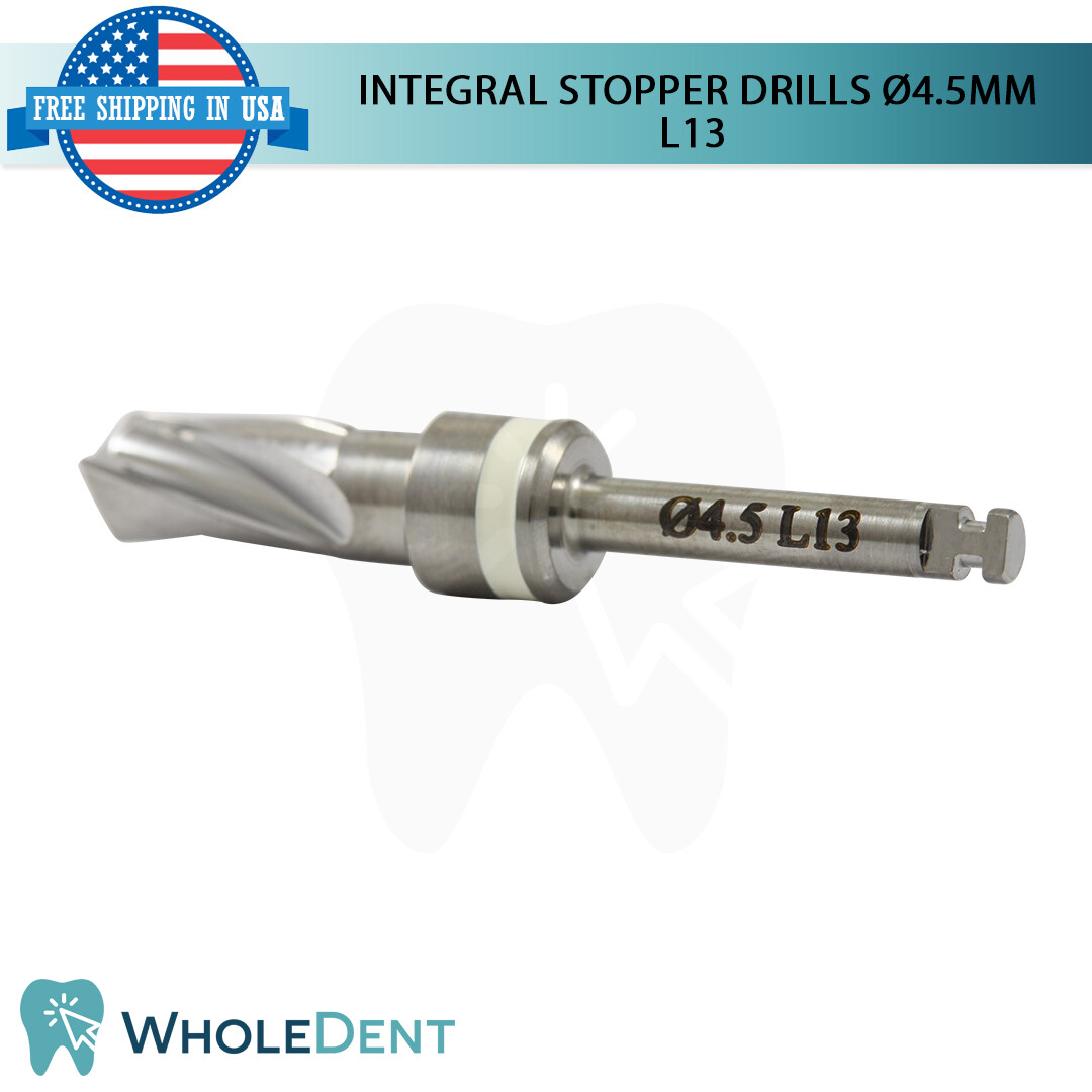 Surgical Integral Stopper Drill Ø4.5 External Irrigation Dental Implant