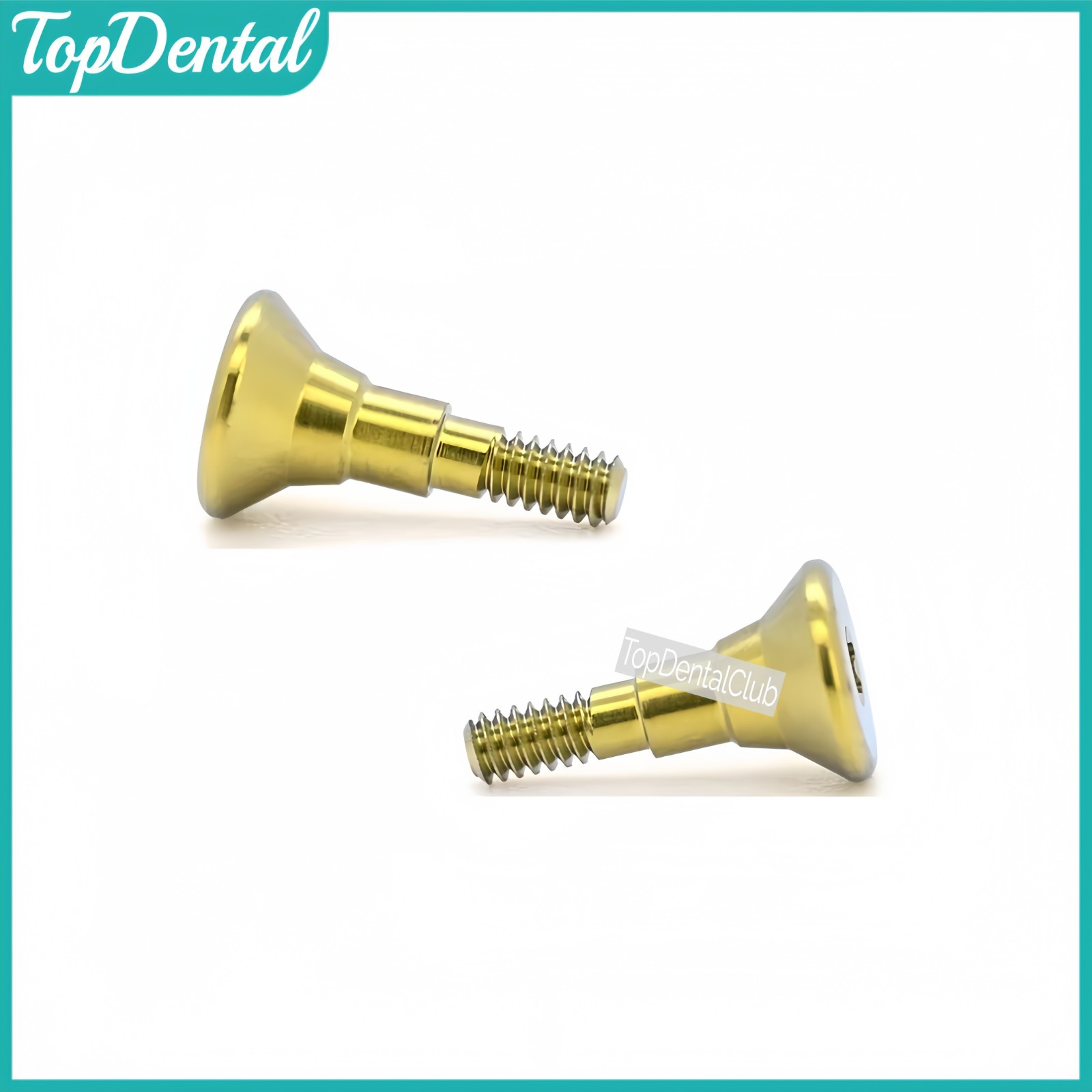 NC Dental Mini Healing Abutment Cap NC Fit Straumann ITI Yellow