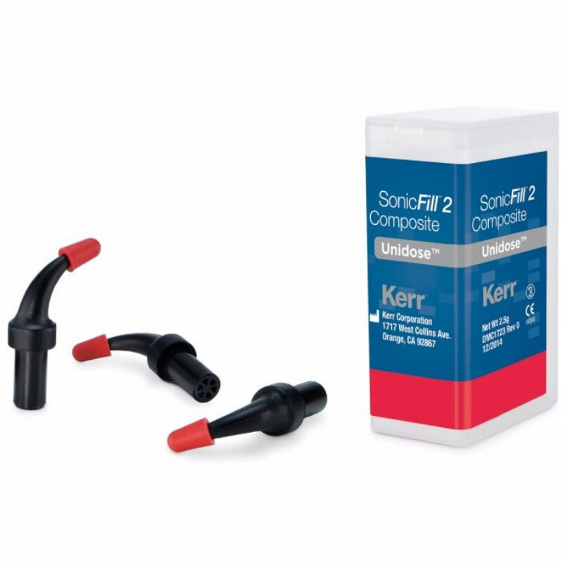 Dental SonicFill 2 bulk fill Composite Material Unidose Refill A2/A3