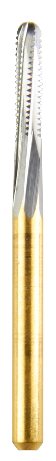 SUPÉR Crown & Bridge Carbide Burs CR856-016, FG Shank, Made in USA, Pack of 10