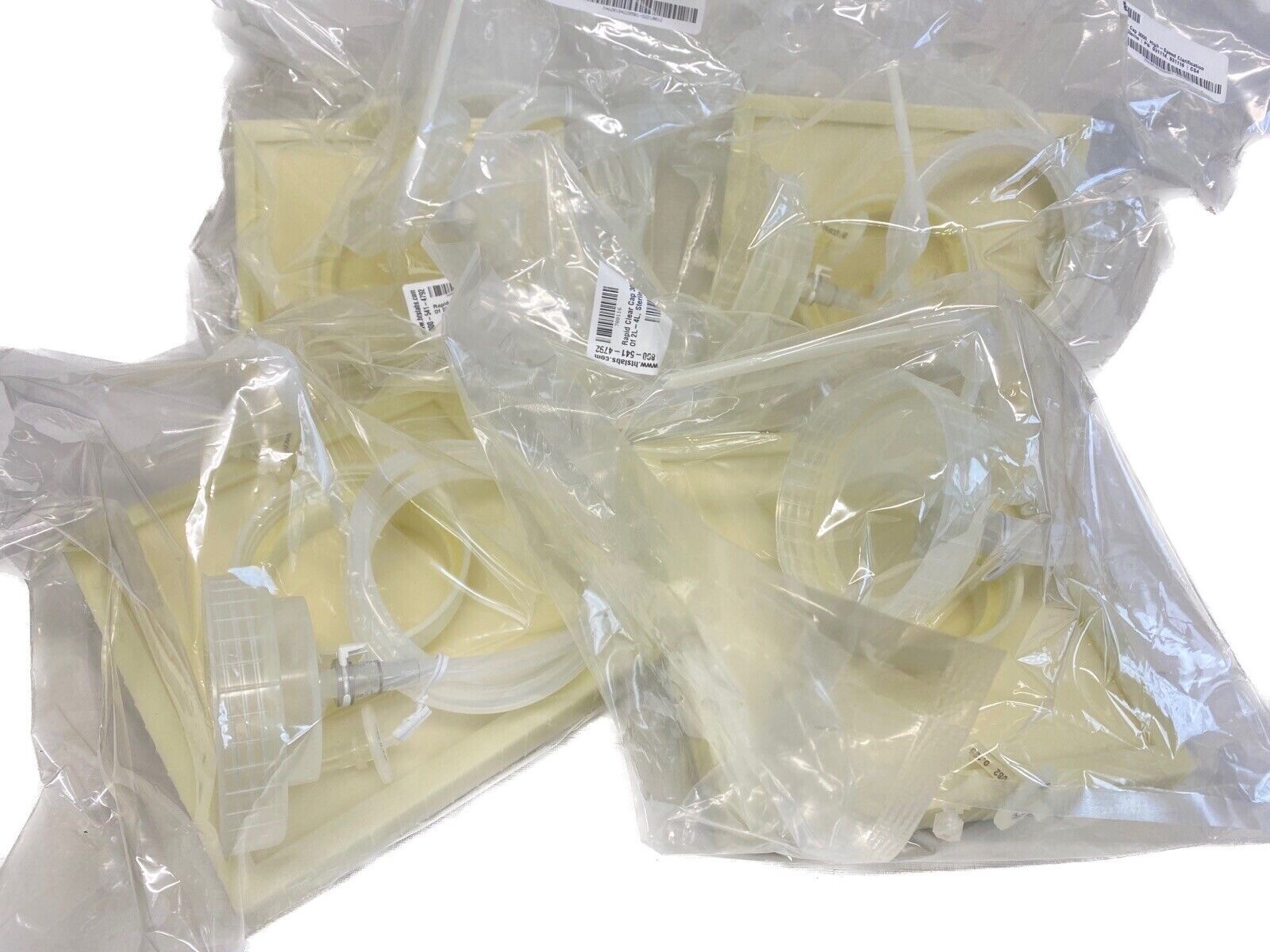 (4)THOMSON HTSLABS Rapid Clear Caps 3000 High-Speed Clarification of 2-4L 788116