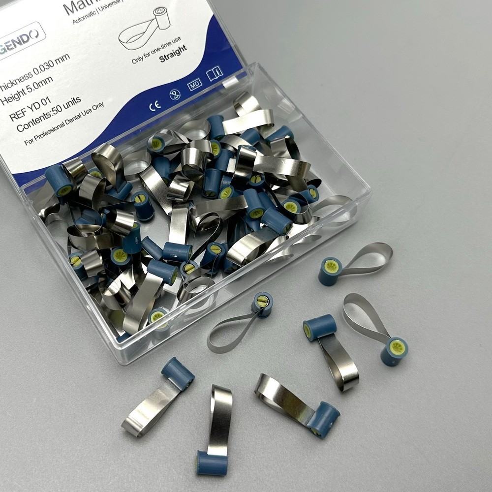 Dental Adapt SuperCap Steel Matrix M6 Matrices Thickness 0.03/0.038mm with tool