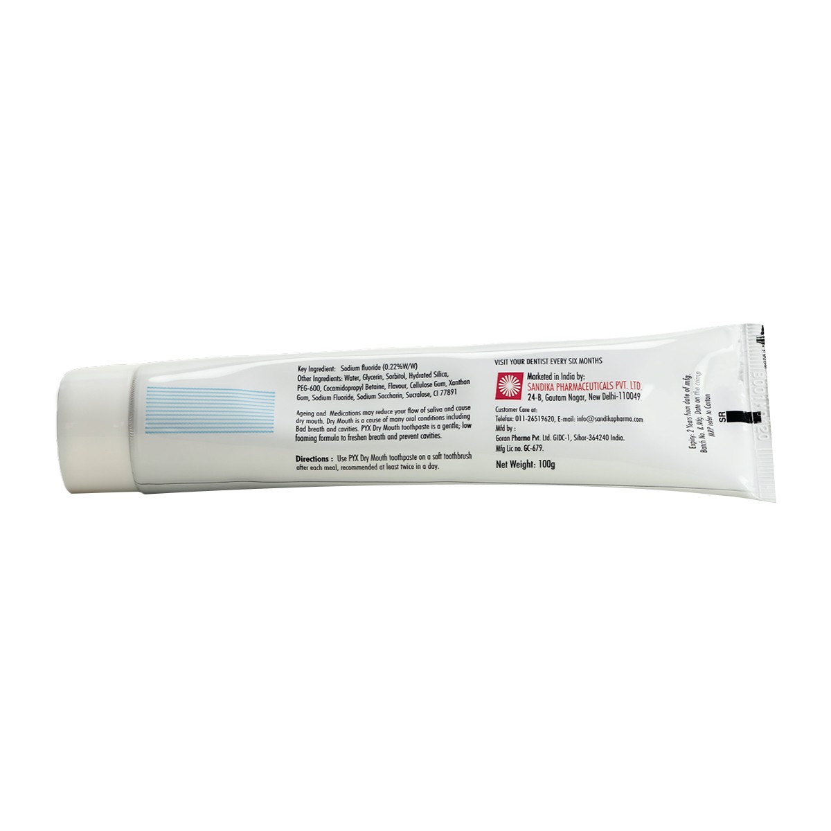 Sandika Pharma Pyx Toothpastes For Sensitive Teeth (Pack of 12)