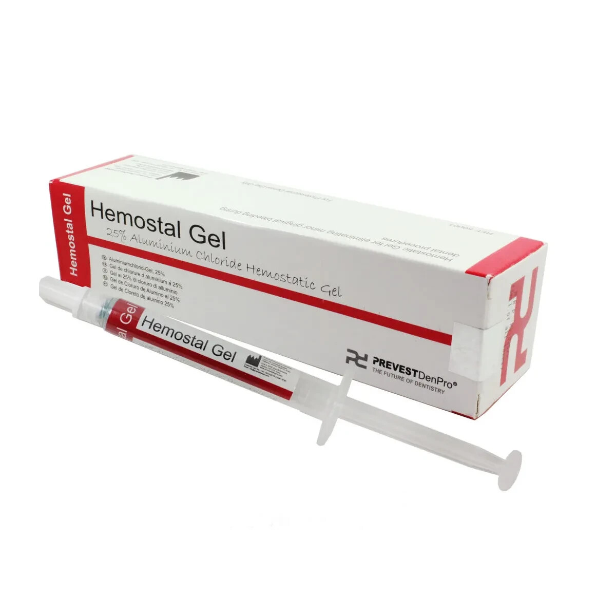 Dental HEMOSTAL GEL a Hemostatic Gel to stop minor gingival bleeding 3g Syr