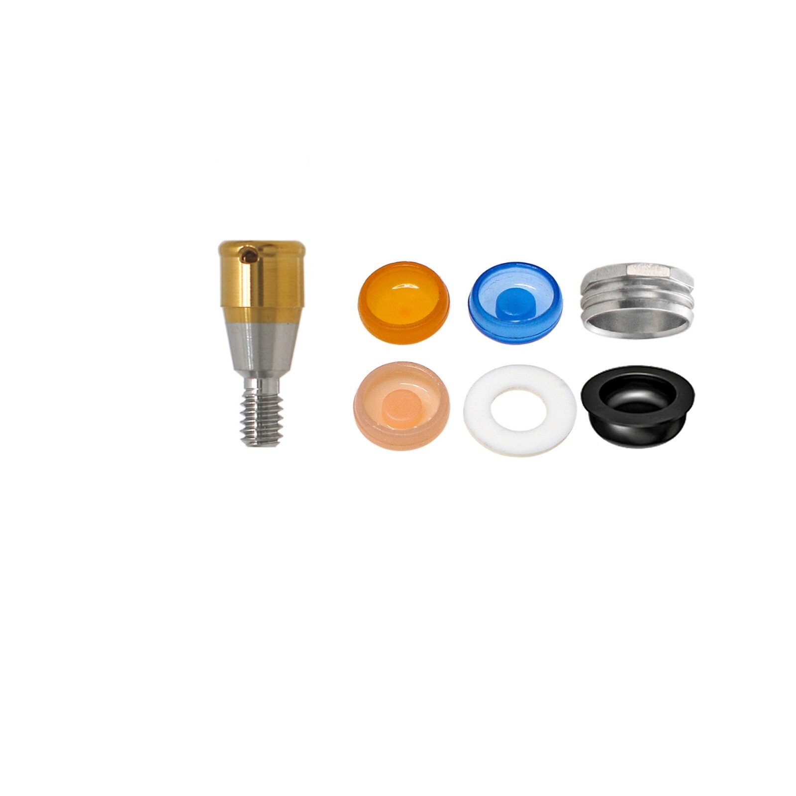 US Hiossen ET III SA Regular Implants Fits Locator Abutment & Male Cap Inserts