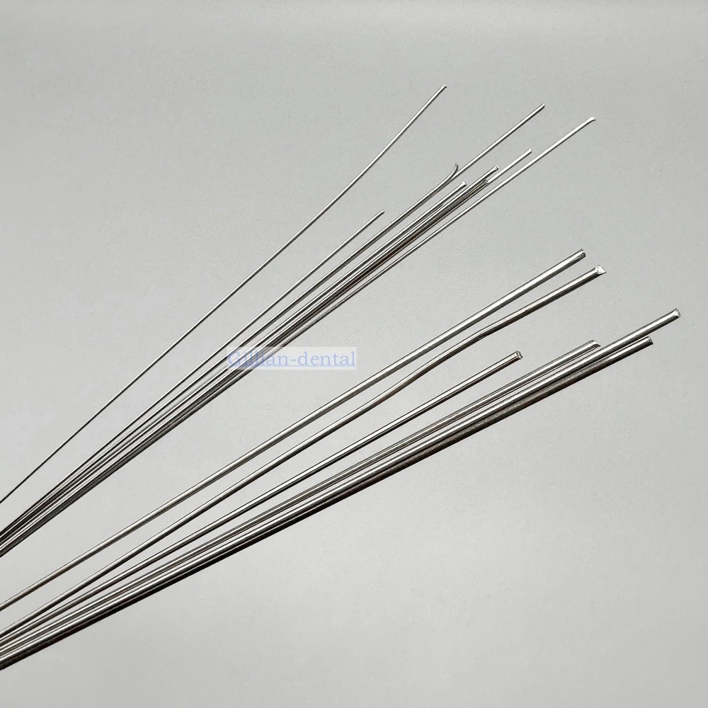 Dental Ortho Low Temperature Welding Rods Silver Soldering Wires 0.5/1.0mm